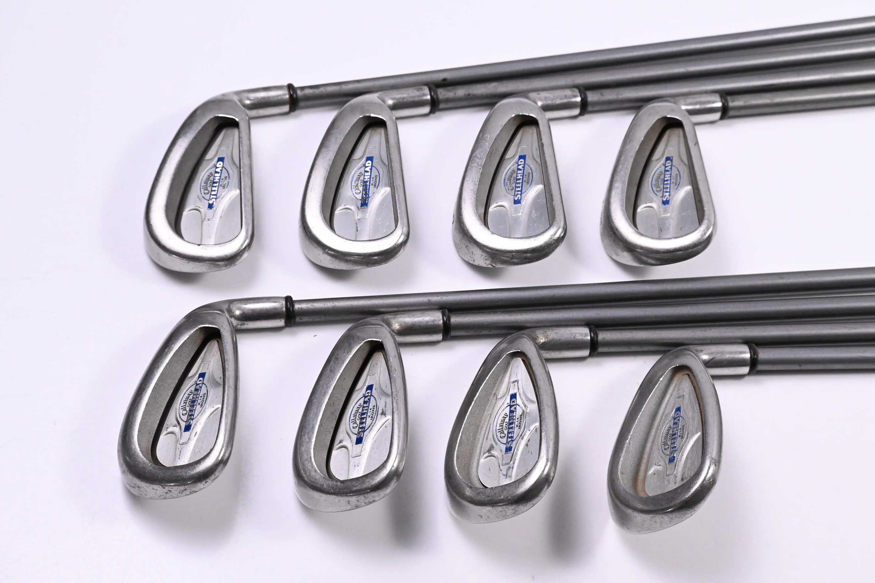 Callaway X-14 Irons / 4-PW+SW / Regular Flex Callaway Big Bertha Steel Head - Image 2