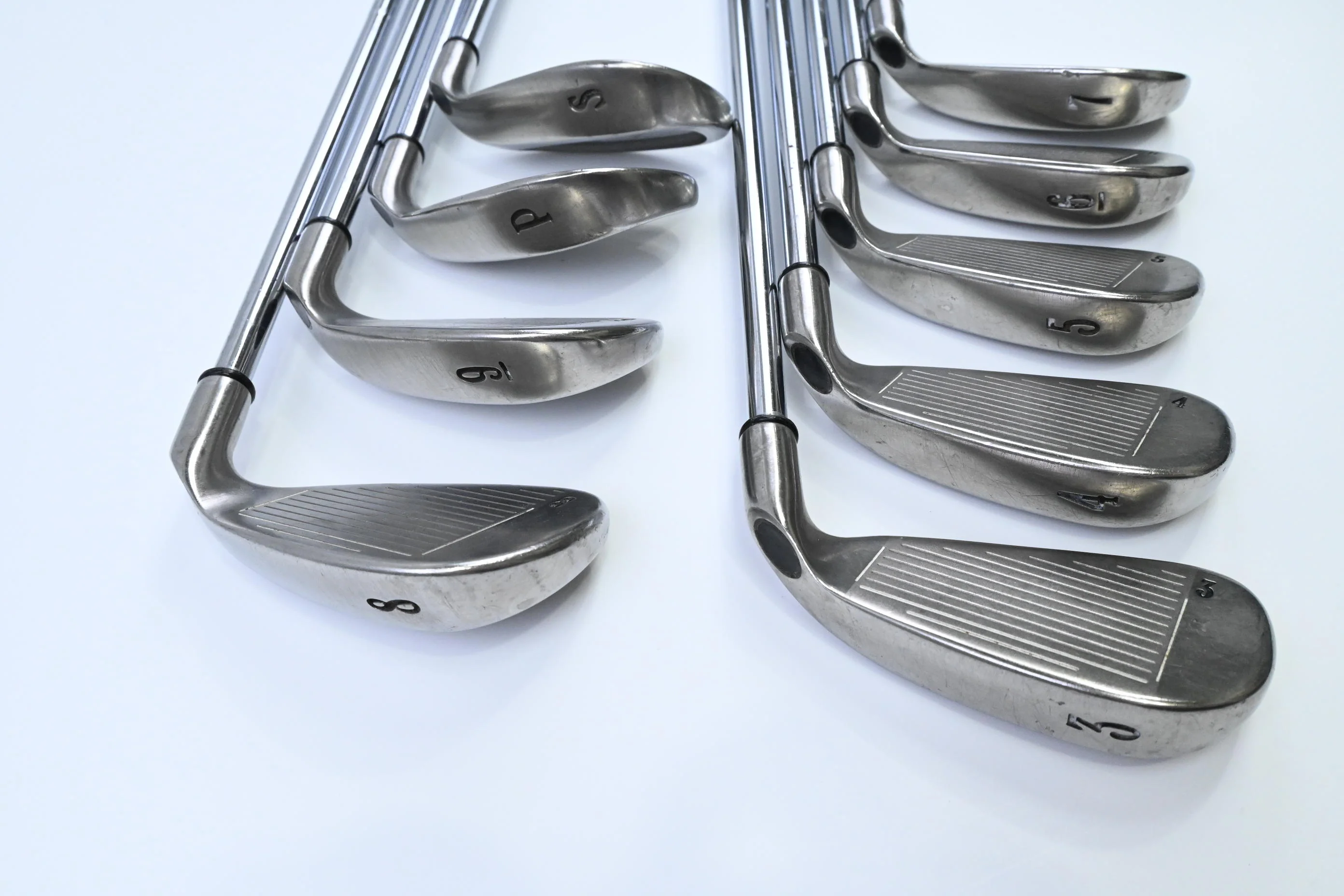 Left Hand Callaway X-14 Irons / 3-PW+SW / Uniflex Steelhead Constant Weight - Image 4