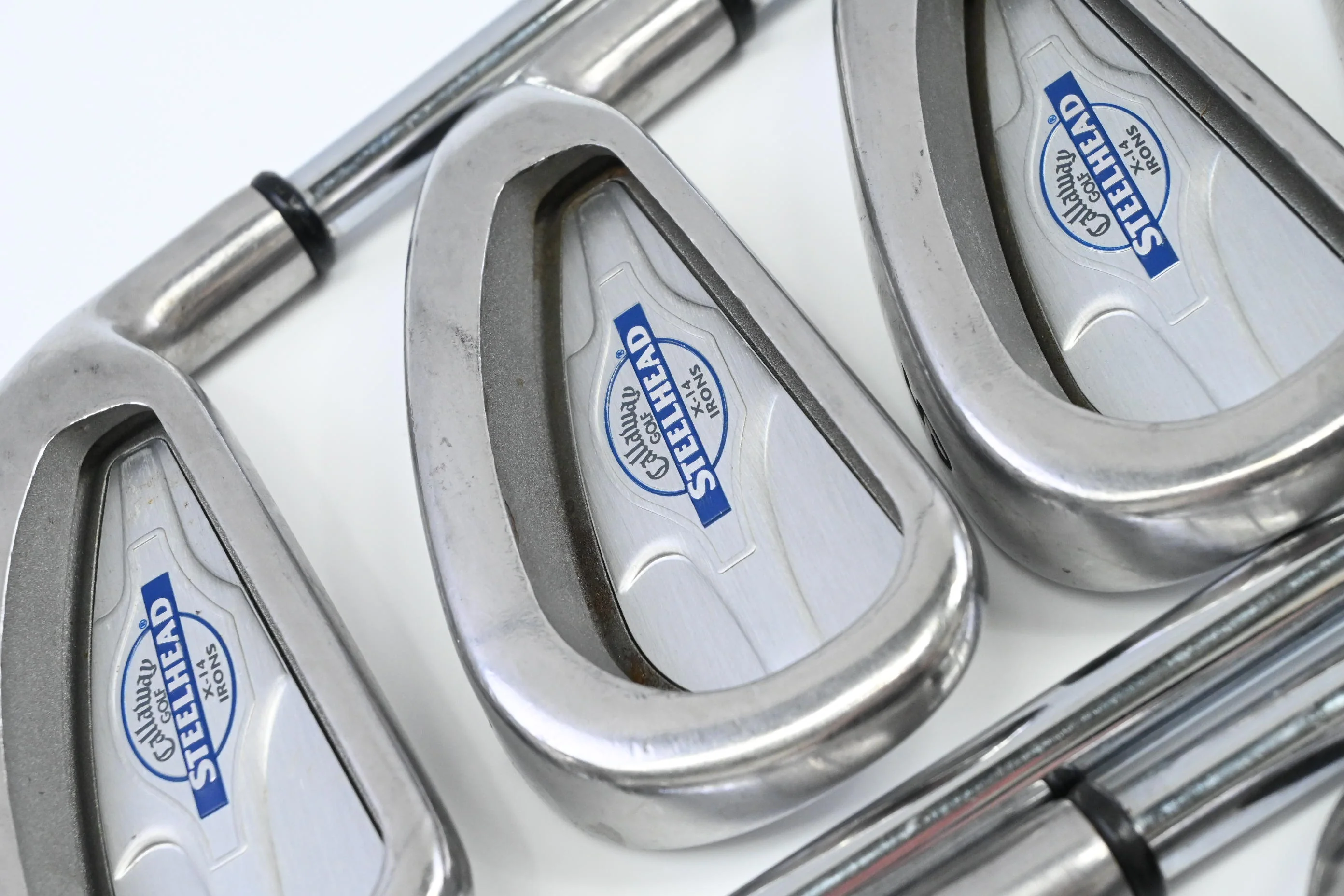 Callaway X-14 Irons / 3-PW+SW / Uniflex Callaway Steelhead Shafts