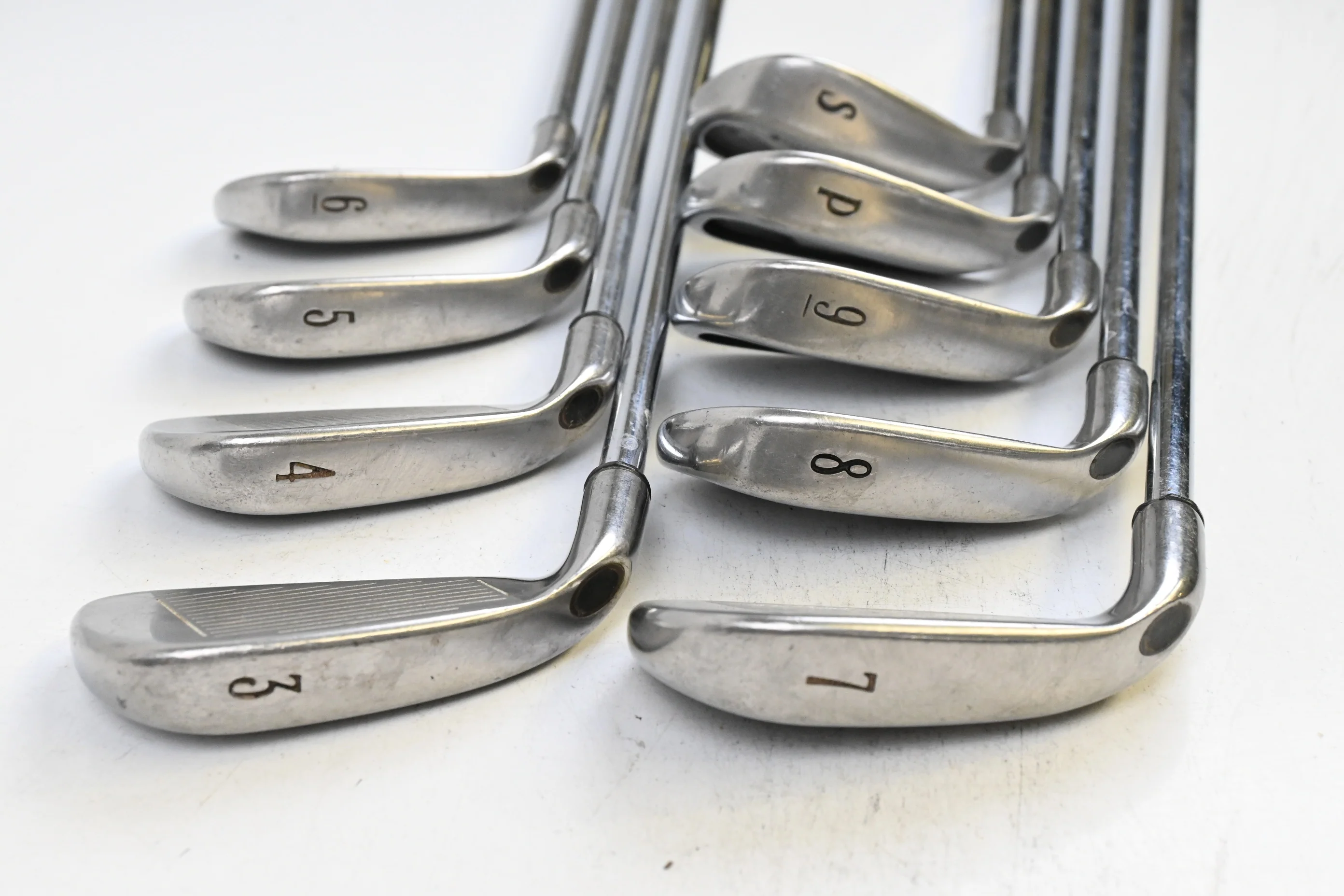 Callaway X-14 Pro Series Irons / 3-PW+SW / Stiff Flex Callaway Rifle Shafts - Image 4