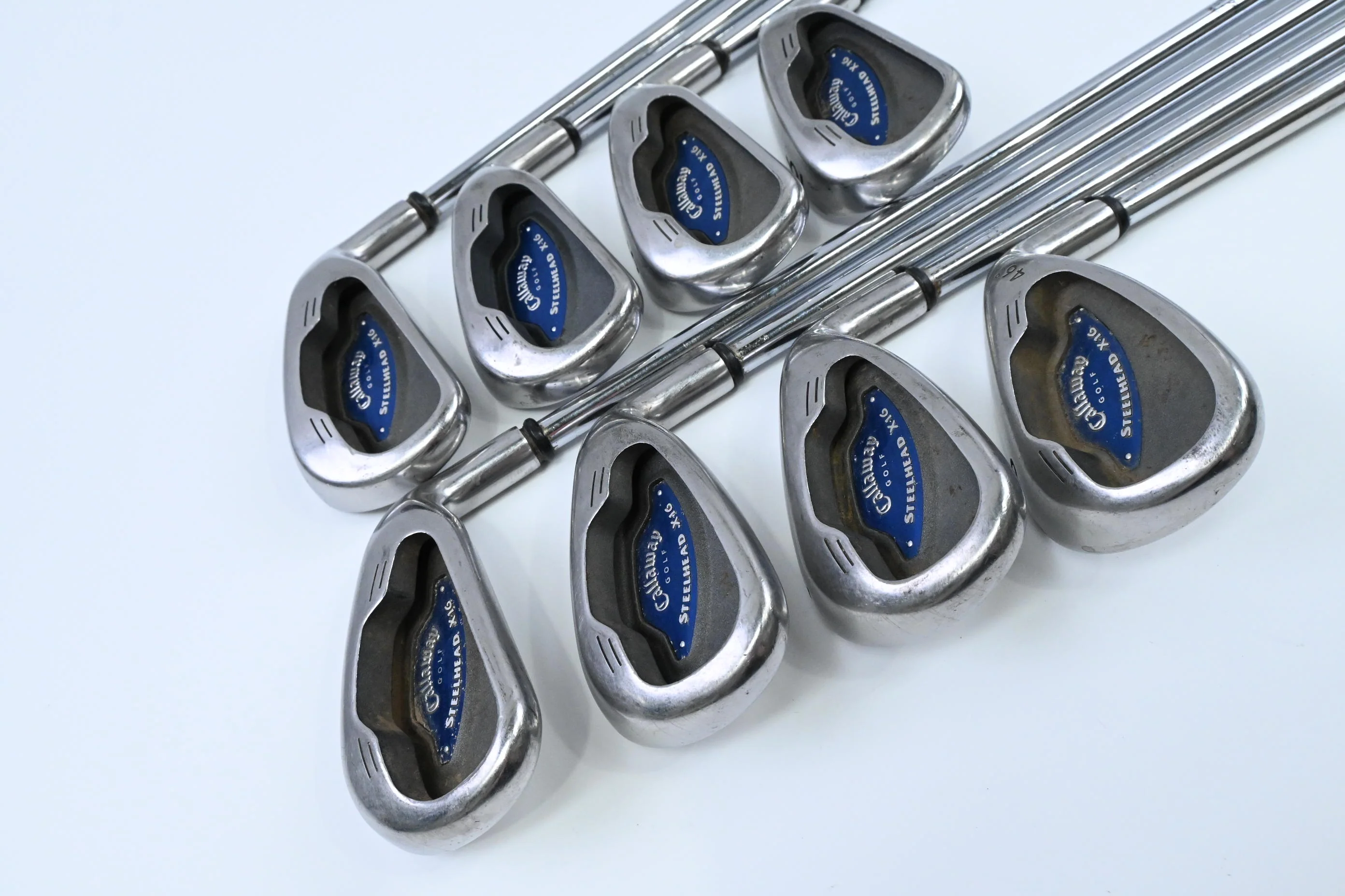 Callaway X-16 Irons / 3-PW / Regular Flex Steel Shafts - Image 2