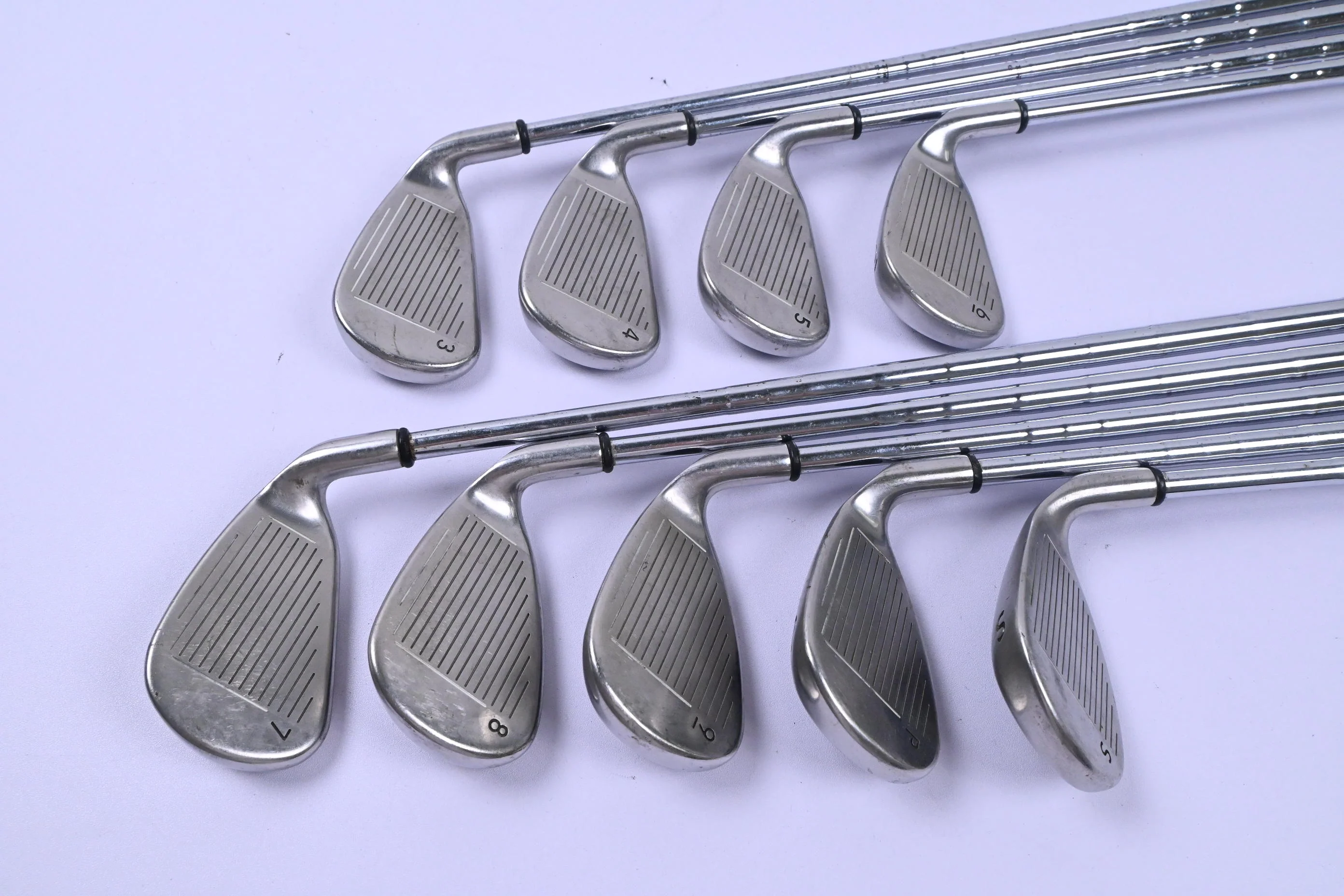 Left Hand Callaway X-16 Irons / 3-PW+SW / Uniflex Callaway Steelhead X-16 Shafts - Image 3