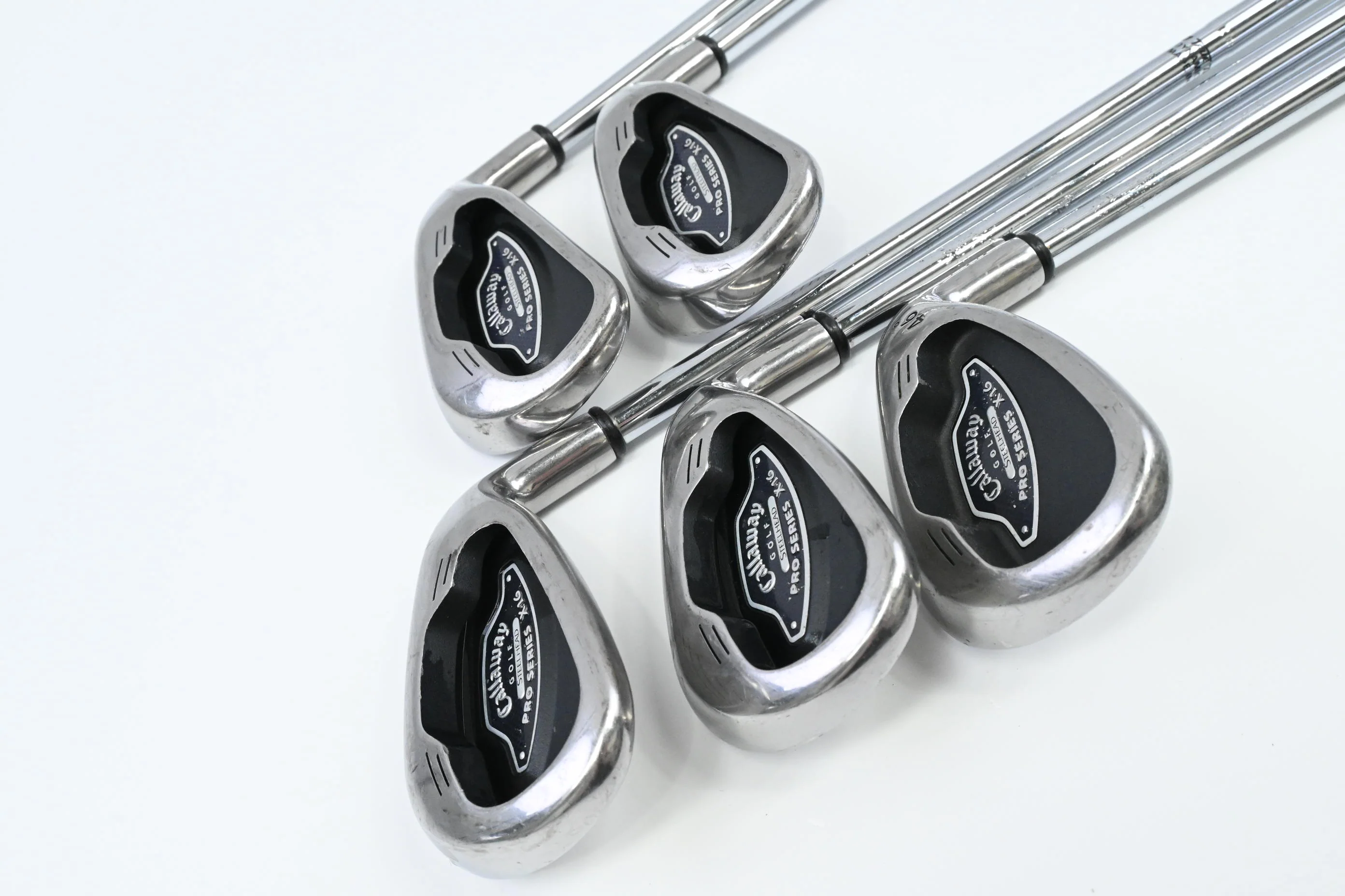 Callaway X-16 Pro Series Irons / 6-PW / Stiff Flex Dynamic Gold S300 Shafts - Image 2