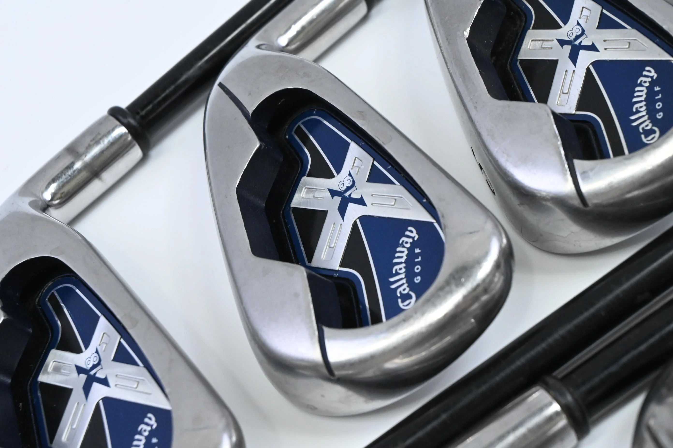 Callaway X-18 Irons / 3-PW+SW / Regular Flex Callaway System CW 75 Shafts