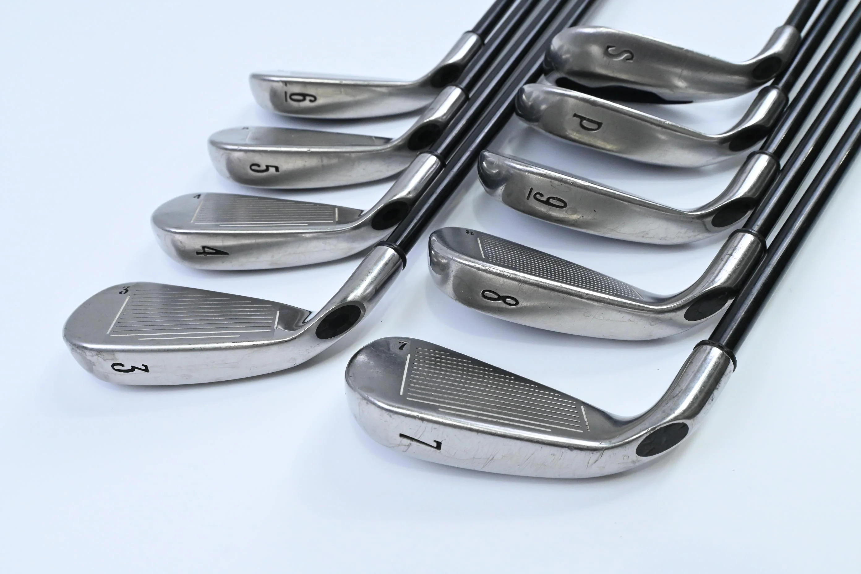 Callaway X-18 Irons / 3-PW+SW / Regular Flex Callaway System CW 75 Shafts - Image 4