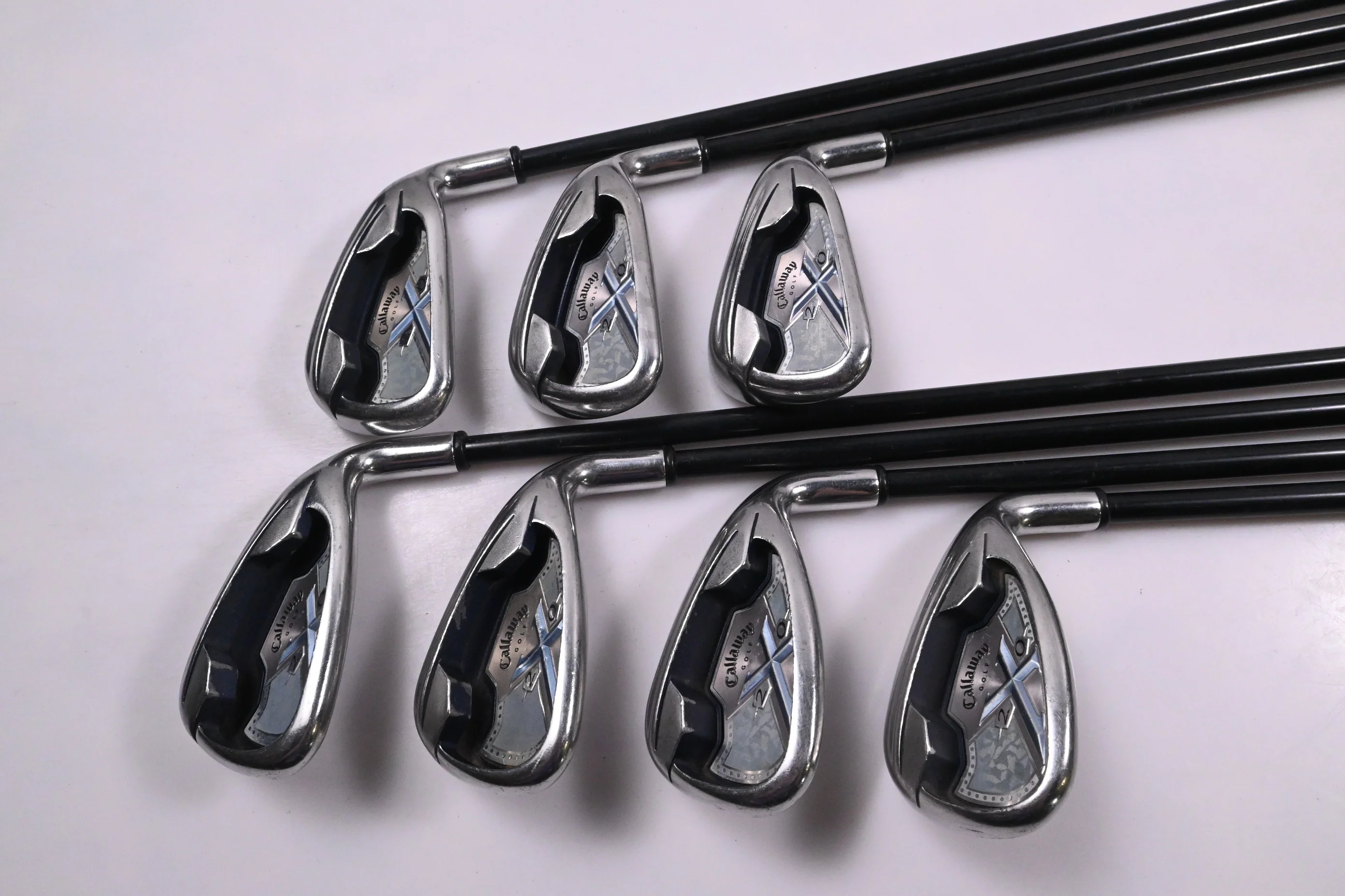 Ladies Callaway X-20 Irons / 5-PW+SW / Ladies Flex Callaway 45 Shafts - Image 2