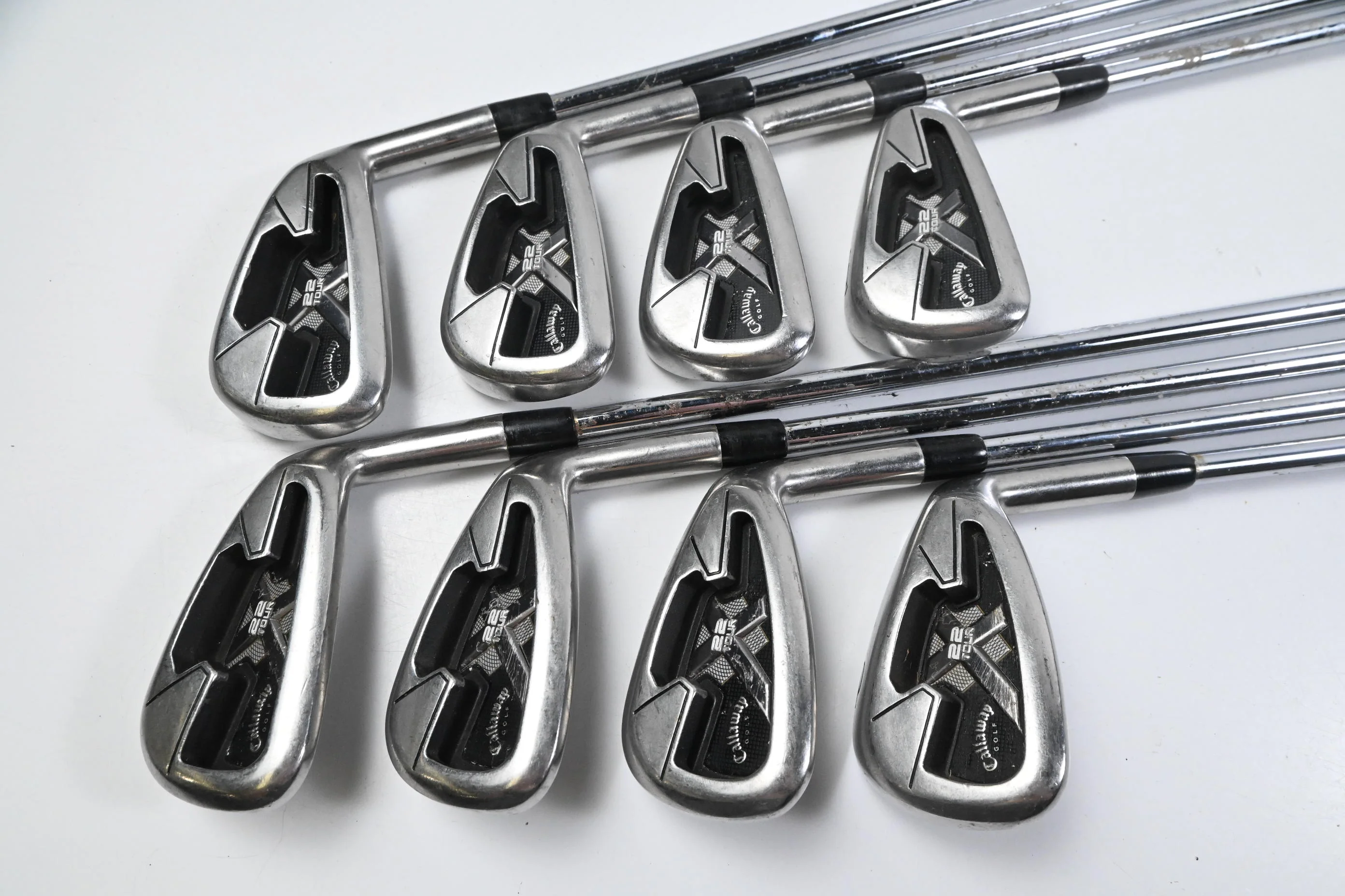 Callaway X-22 Tour Irons / 3-PW / Regular Flex Project X Rifle Flighted Shafts - Image 2