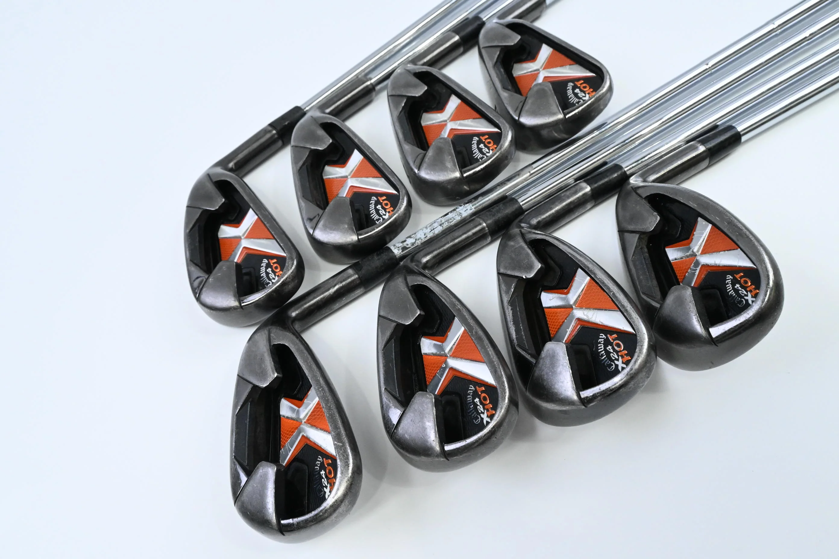 Callaway X-24 Hot Irons / 4-PW+SW / Uniflex Callaway Shaft - Image 2