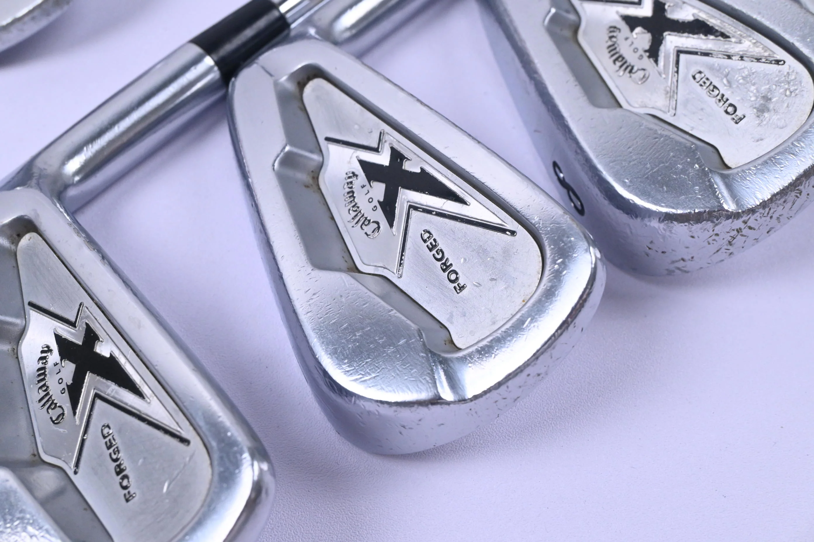 Callaway X-Forged 2007 Irons / 2-PW / Stiff Flex Project X Rifle Shafts