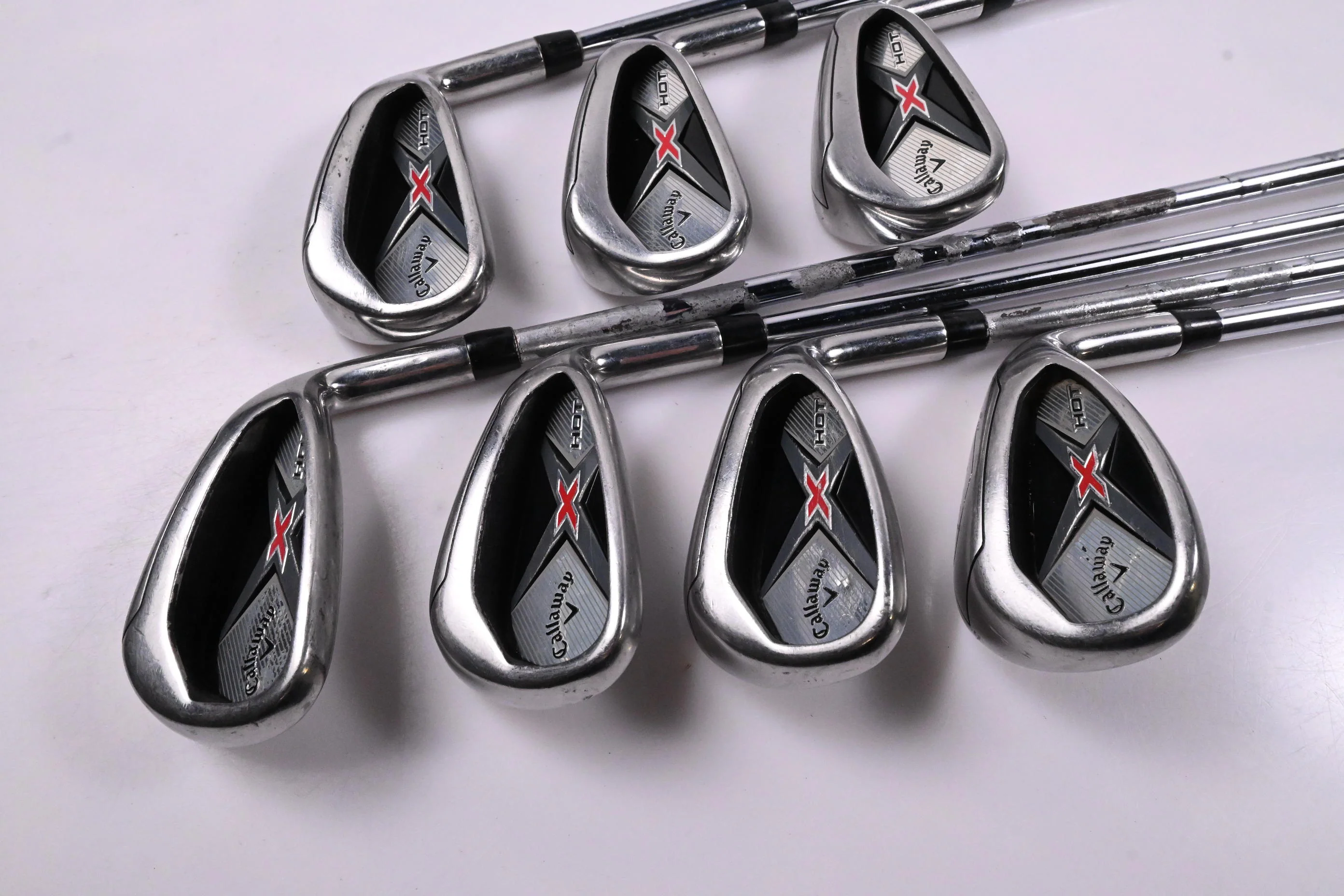 Callaway X Hot 2019 Irons / 5-PW+SW / Regular Flex XP 85 R300 Shafts - Image 2