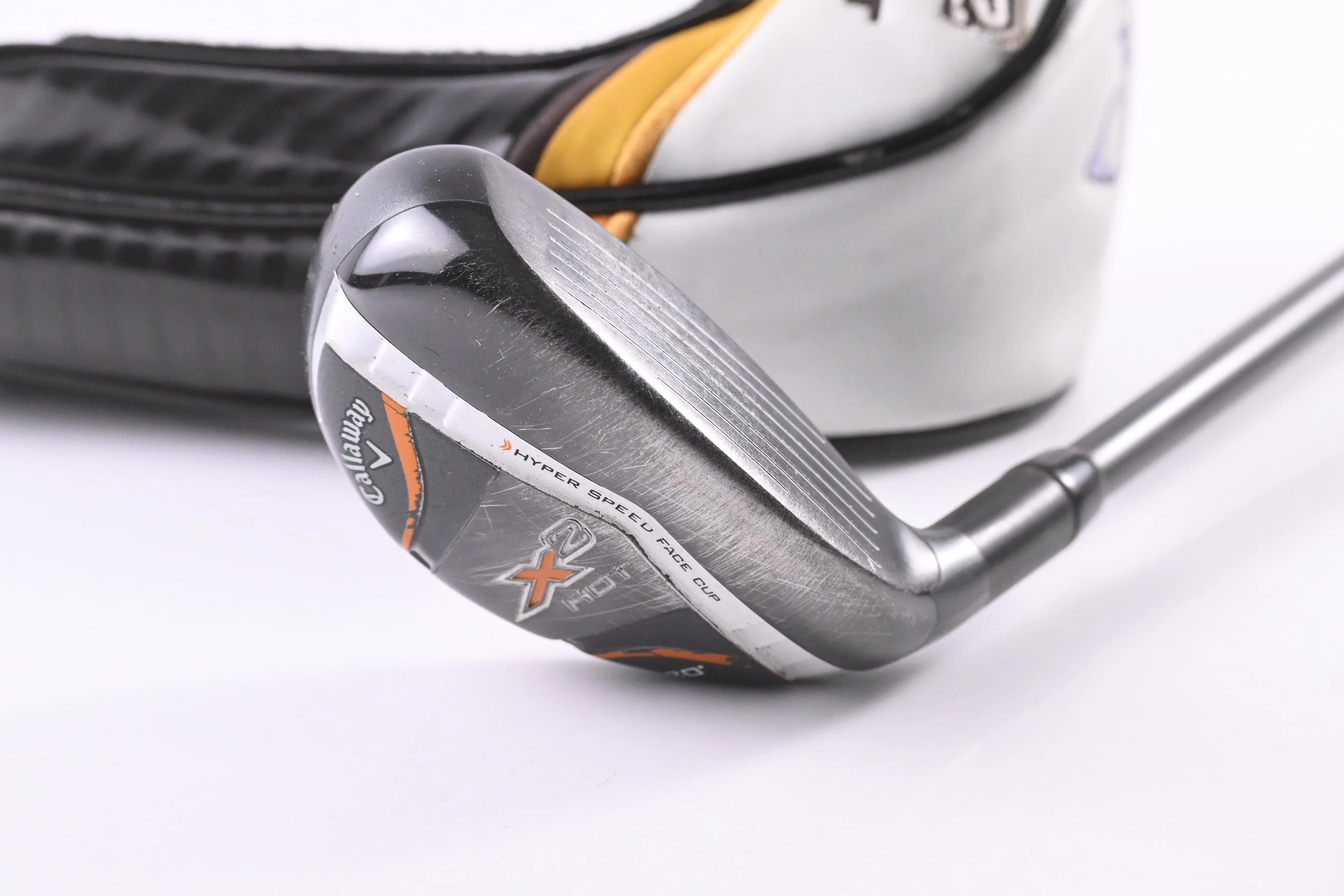 Callaway X2 Hot Pro #4 Hybrid / 20 Degree / Stiff Flex Aldila Tour Green 75