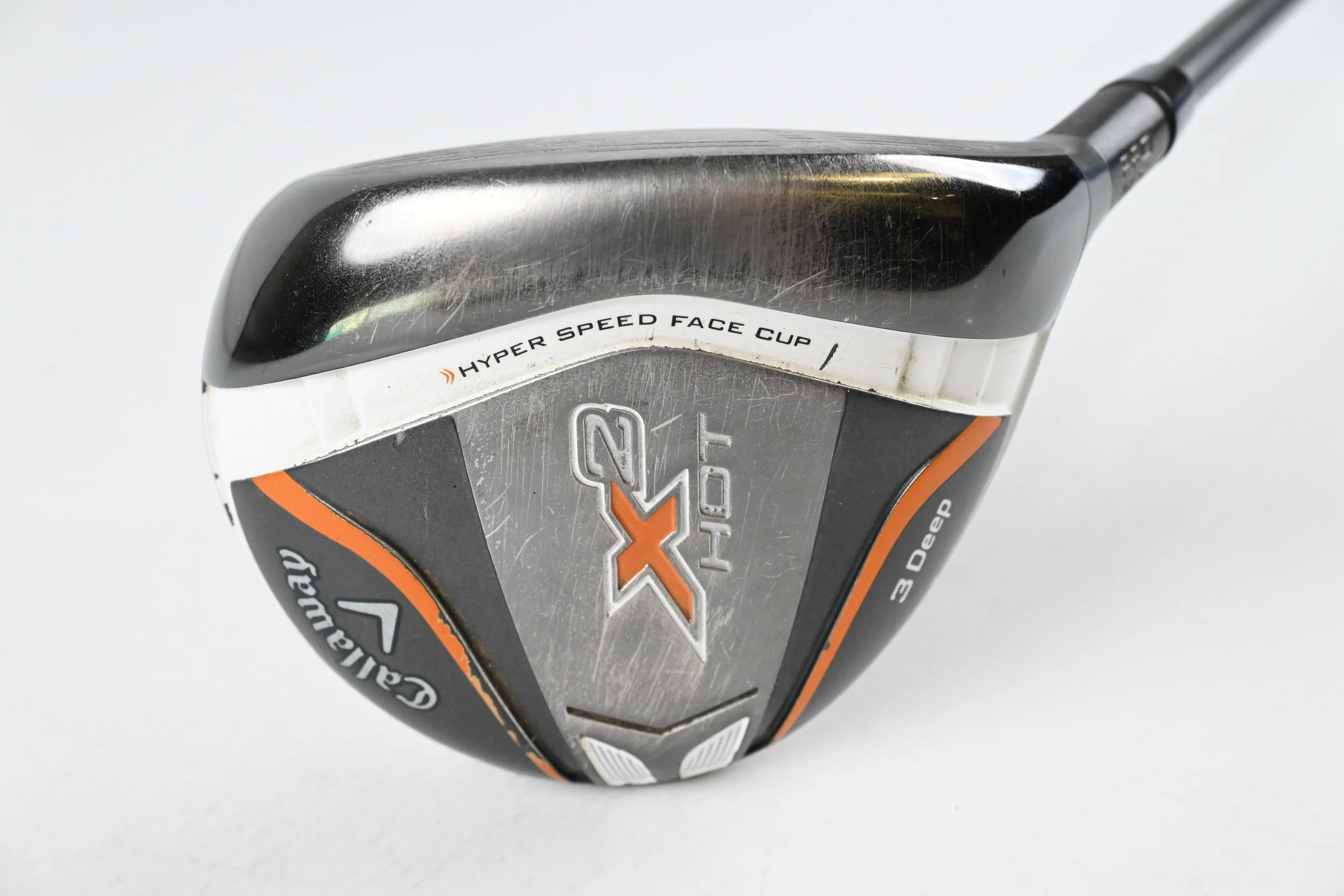 Callaway X2 Hot Deep #3 Wood / 14.5 Degree / Regular Flex Aldila Tour Green 75 - Image 2