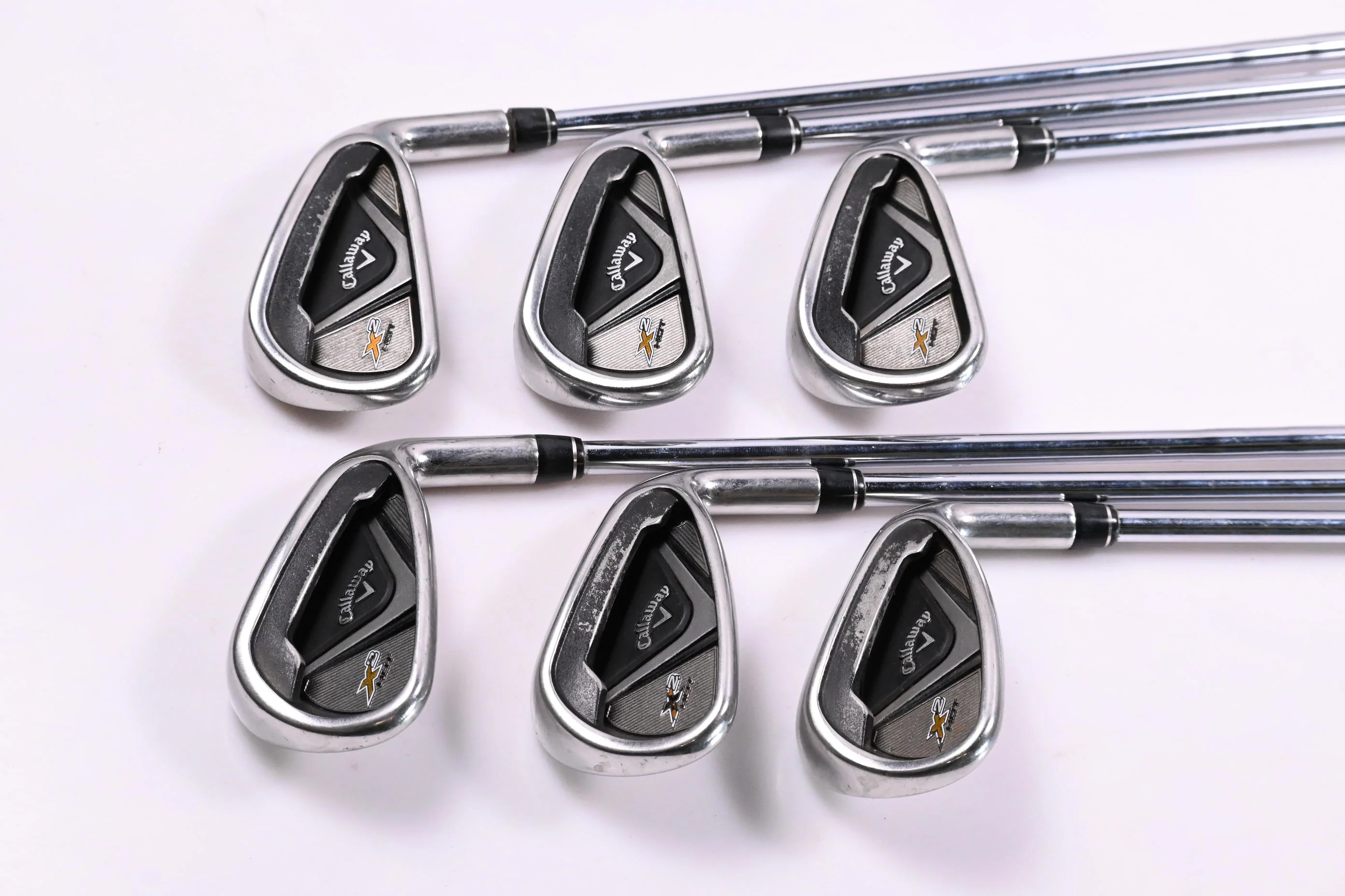 Callaway X2 Hot Irons / 5-PW / Regular Flex SpeedStep 85 Shafts - Image 2