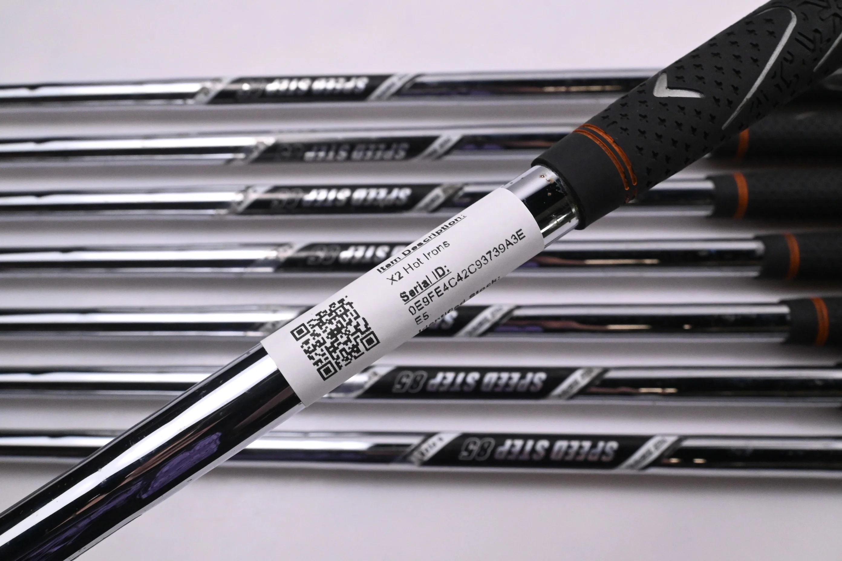 Callaway X2 Hot Irons / 4-PW+GW / Stiff Flex SpeedStep 85 Shafts - Image 6