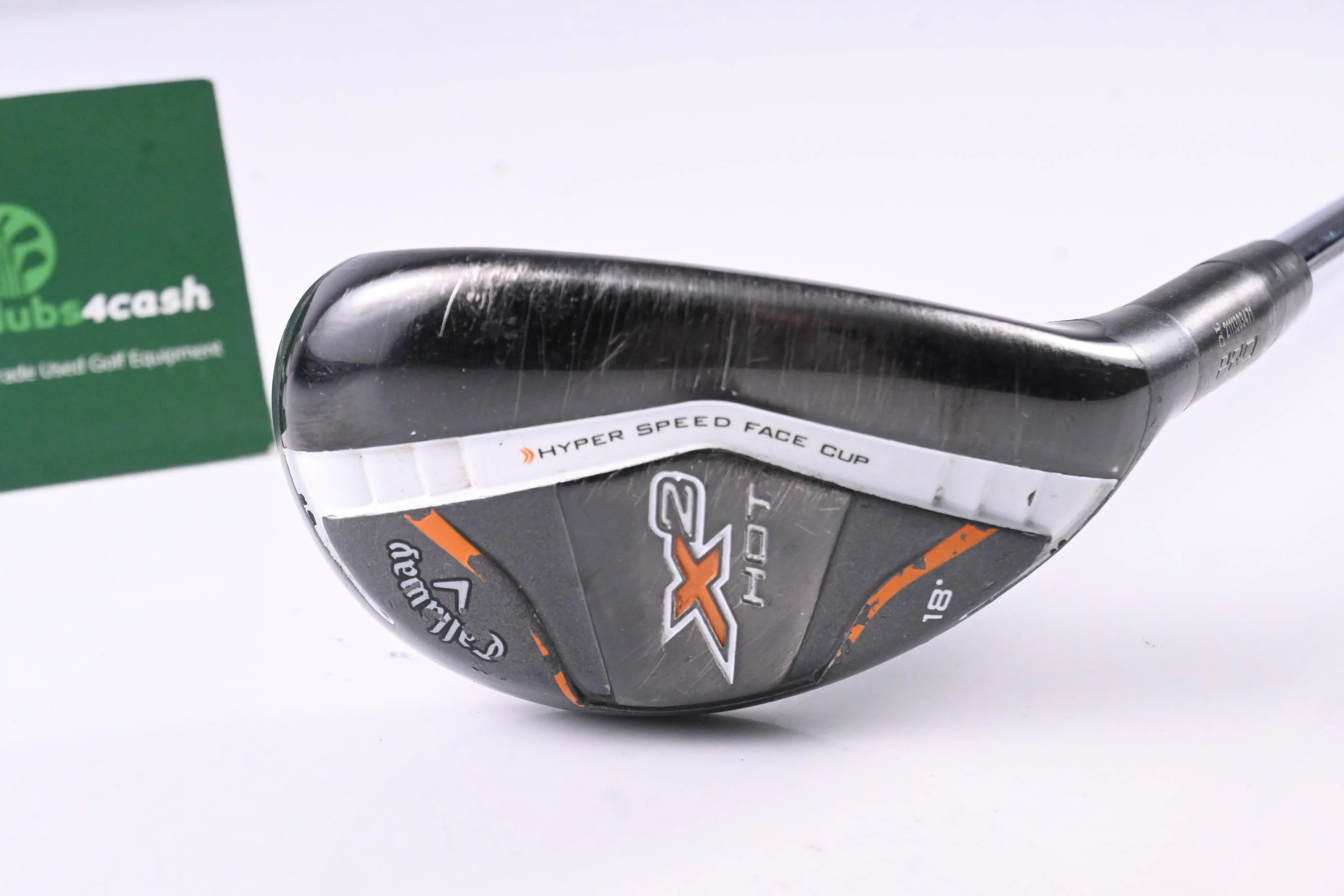 Tour Issue Callaway X2 Hot Pro #3 Hybrid / 18 Degree / Stiff Flex Elevate Tour - Image 2