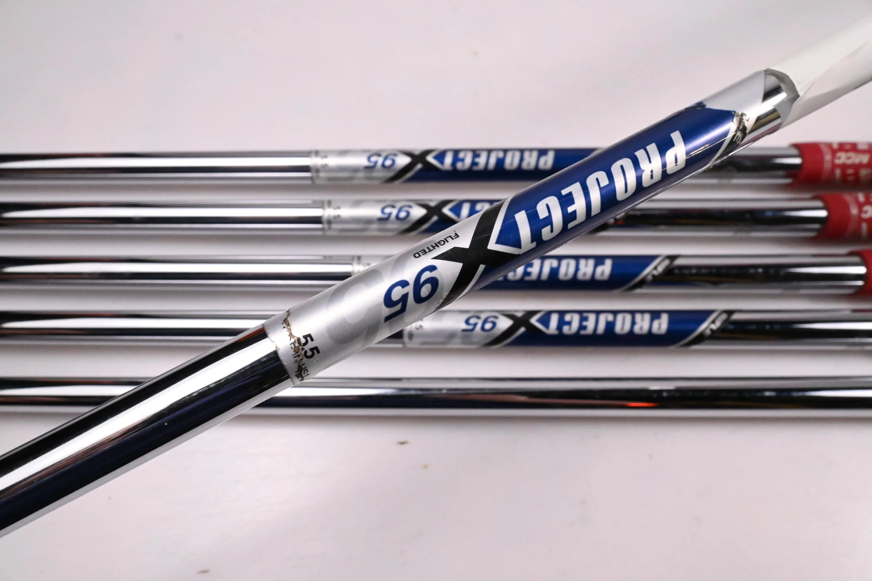 Callaway X2 Hot Pro Irons / 5-PW / Regular Flex Project X Flighted 95 Shafts - Image 5