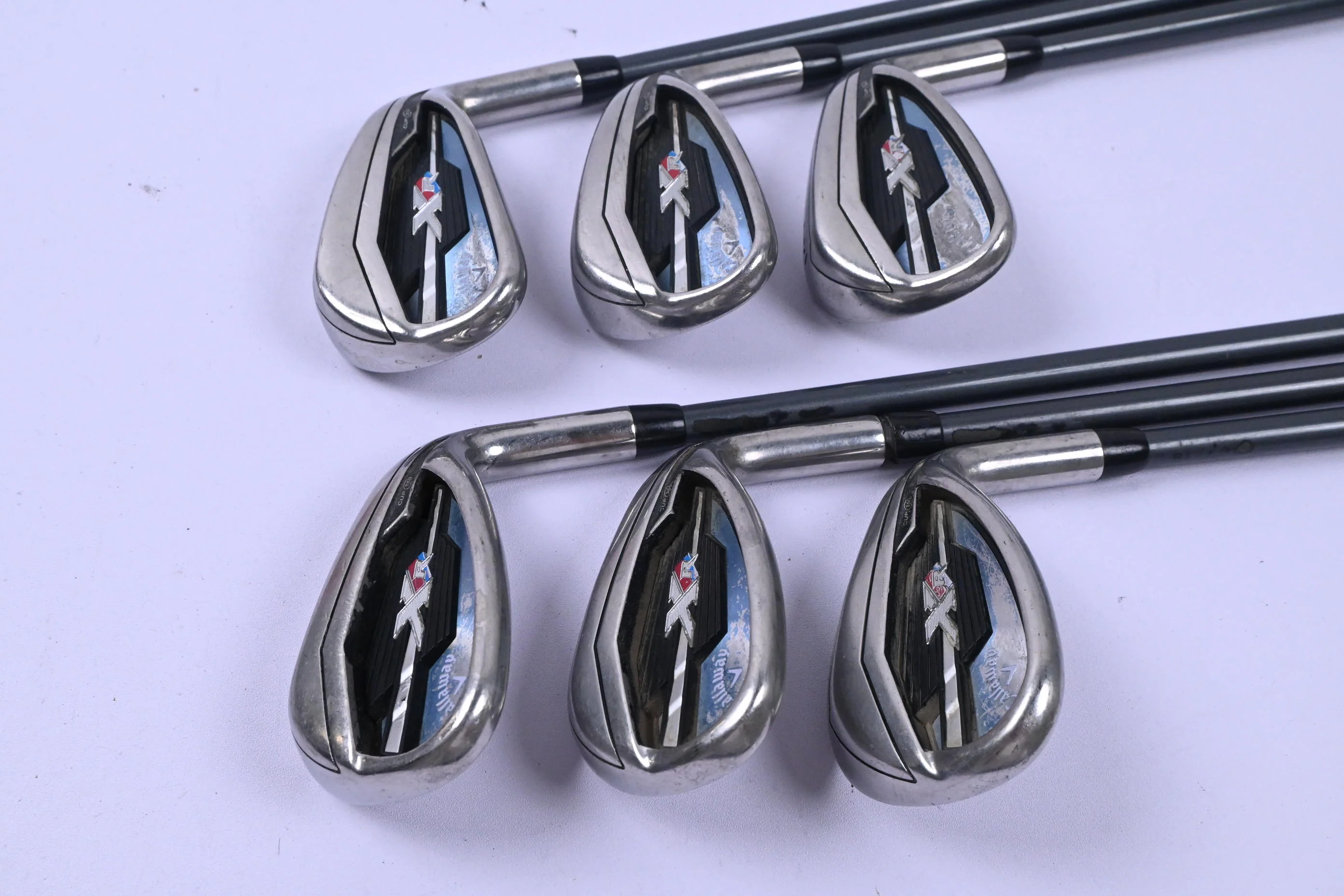 Ladies Callaway XR Irons / 7-PW+GW+SW / Ladies Flex Project X San Diego Shafts - Image 2