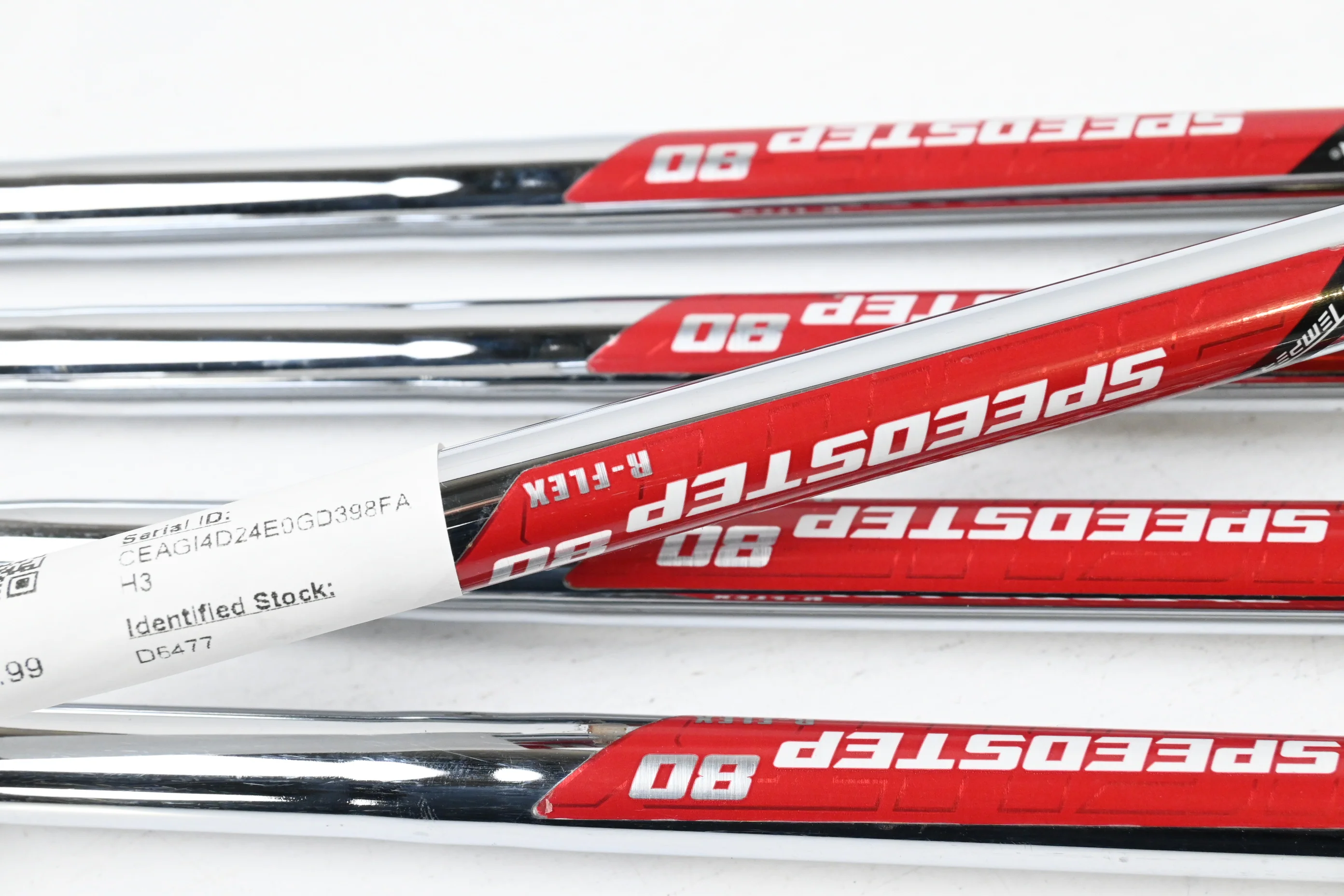 Left Hand Callaway XR Irons / 5-9i / Regular Flex Speedstep 80 Shafts - Image 5