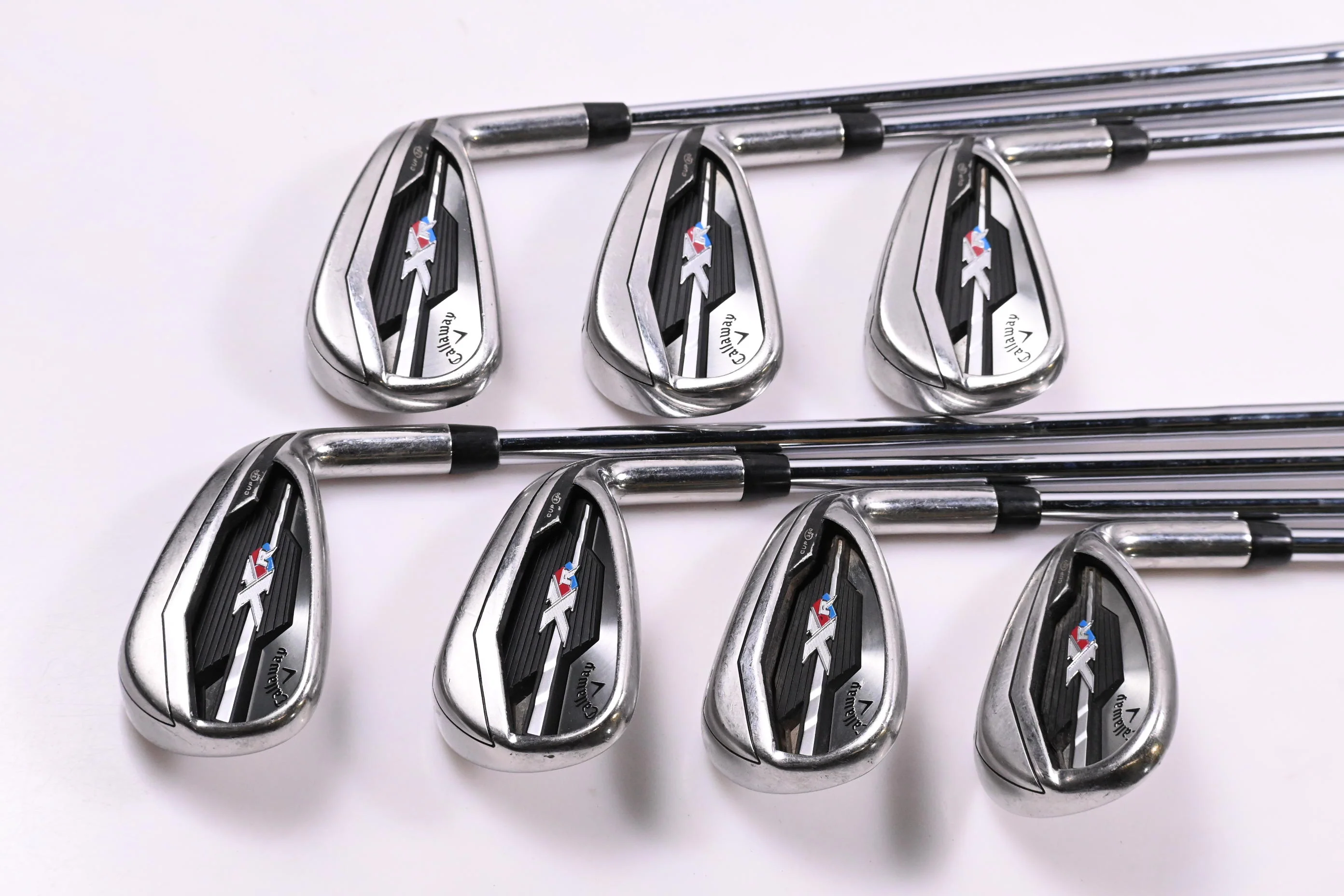 Callaway XR Irons / 5-PW+SW / Regular Flex SpeedStep 80 Shafts - Image 2