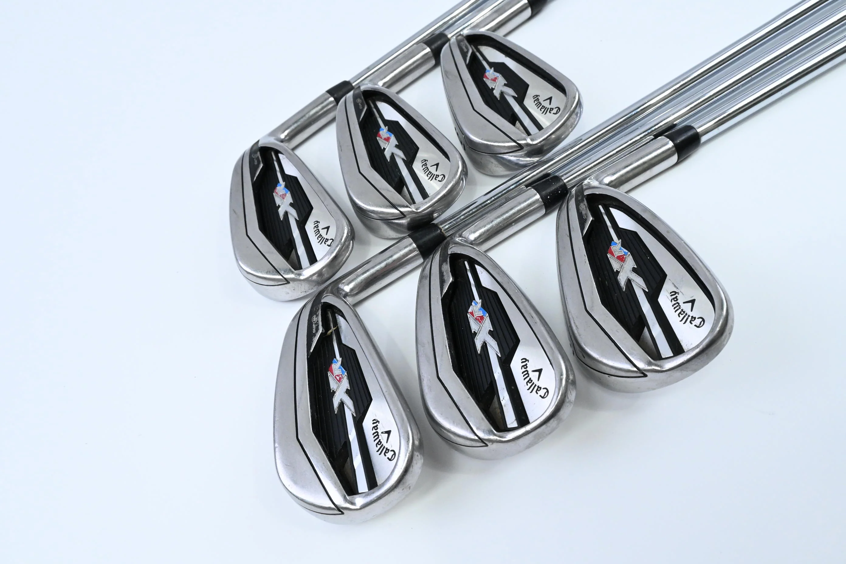 Callaway XR Irons / 4-9 / Regular Flex SpeedStep Shafts - Image 2