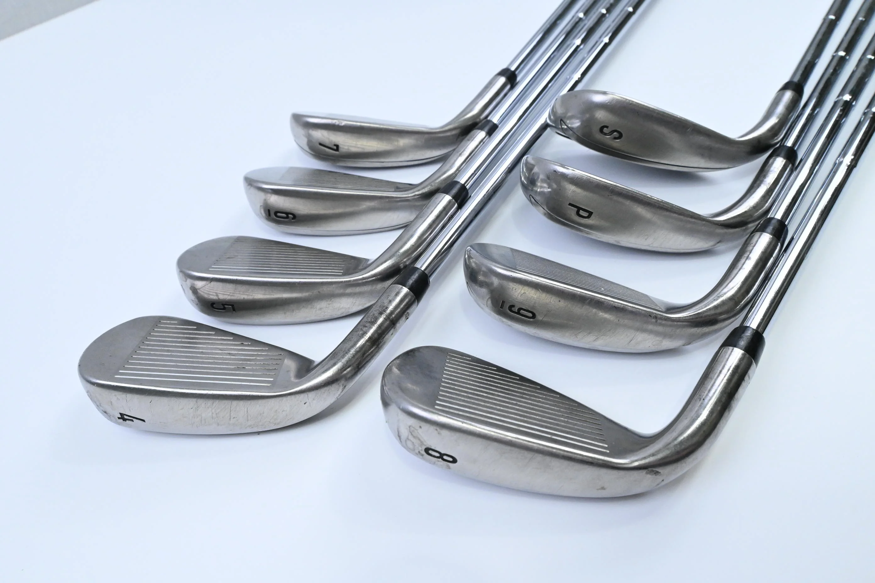 Callaway XR OS Irons / 4-PW+SW / Stiff Flex Dynamic Gold S300 Shafts - Image 4