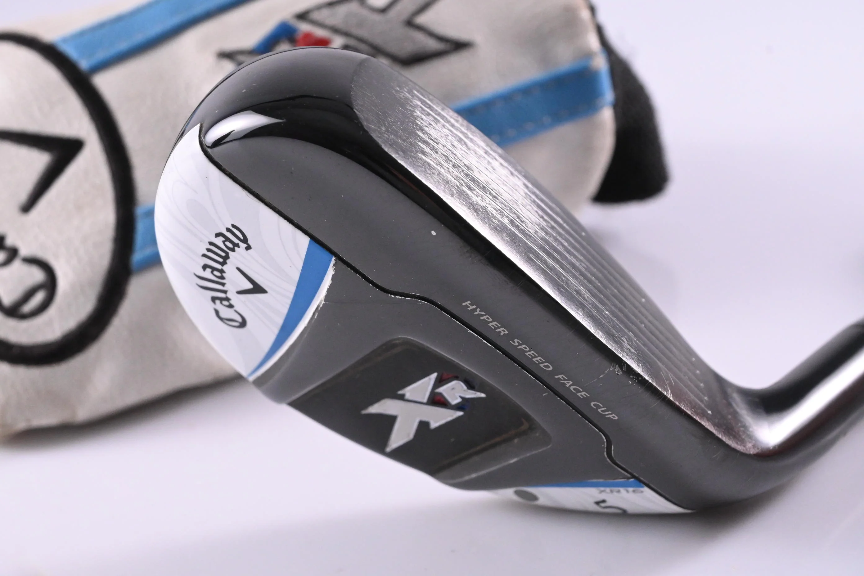 Ladies Callaway XR16 OS #5 Hybrid / 27 Degree / Ladies Flex Bassara 50 Shaft