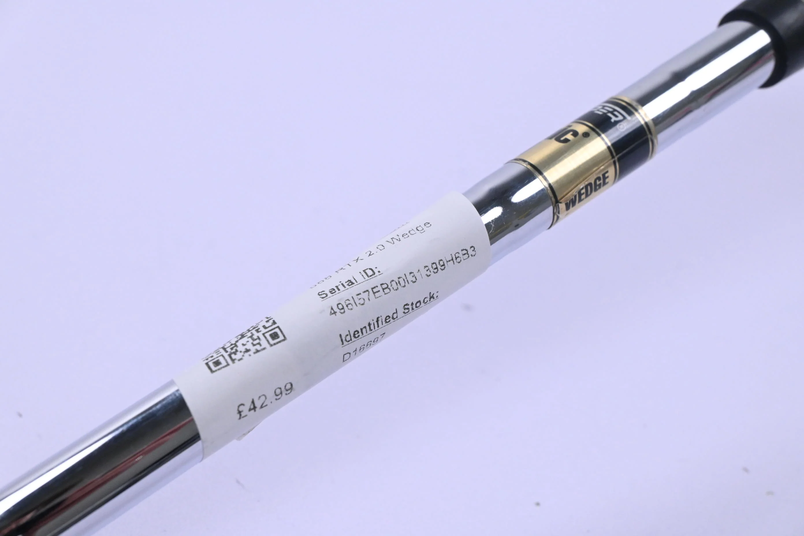 Cleveland 588 RTX 2.0 Lob Wedge / 58 Degree / Wedge Flex Dynamic Gold Steel Shaft - Image 5