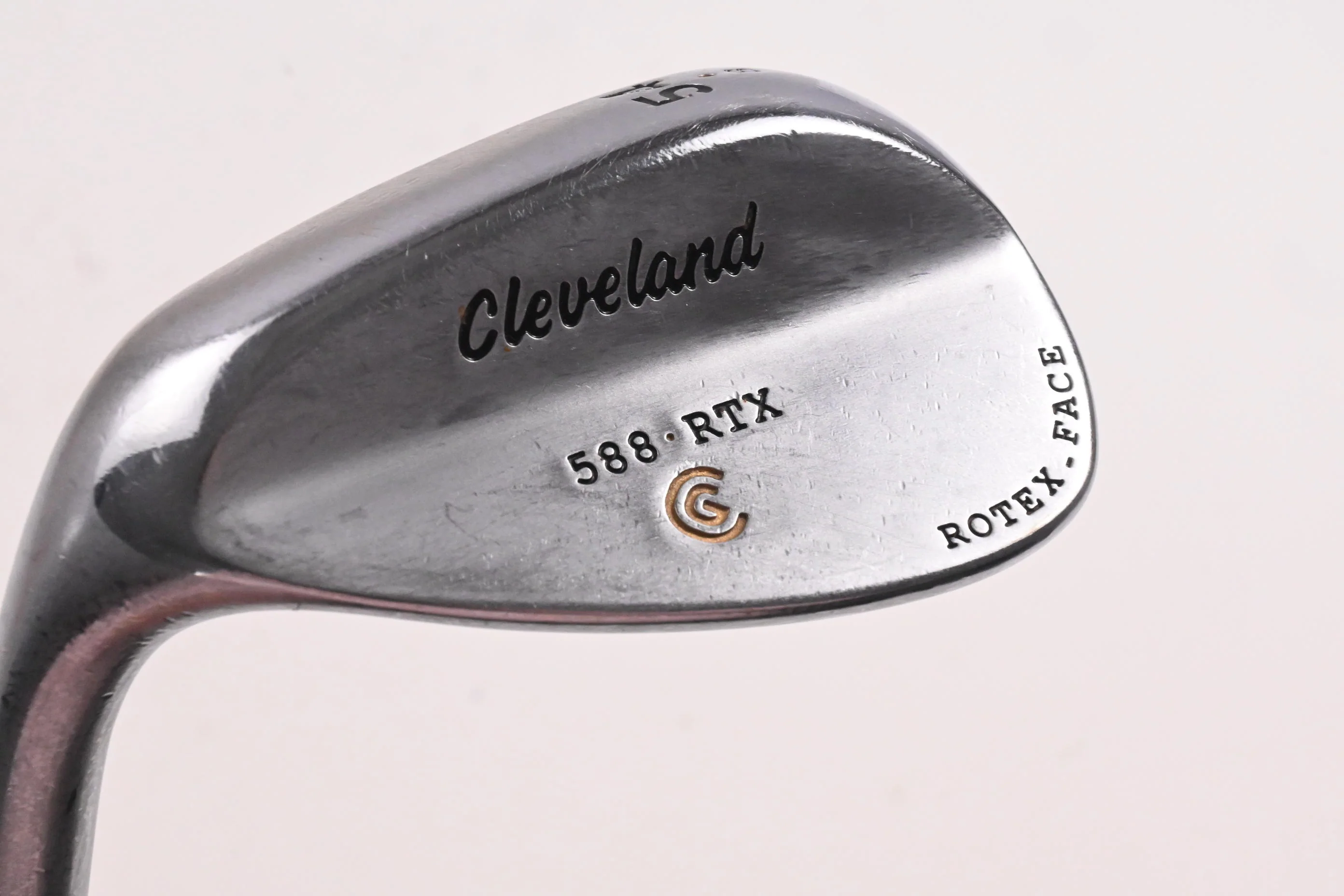 Left Hand Cleveland 588 RTX Sand Wedge / 54 Degree / Wedge Flex Dynamic Gold