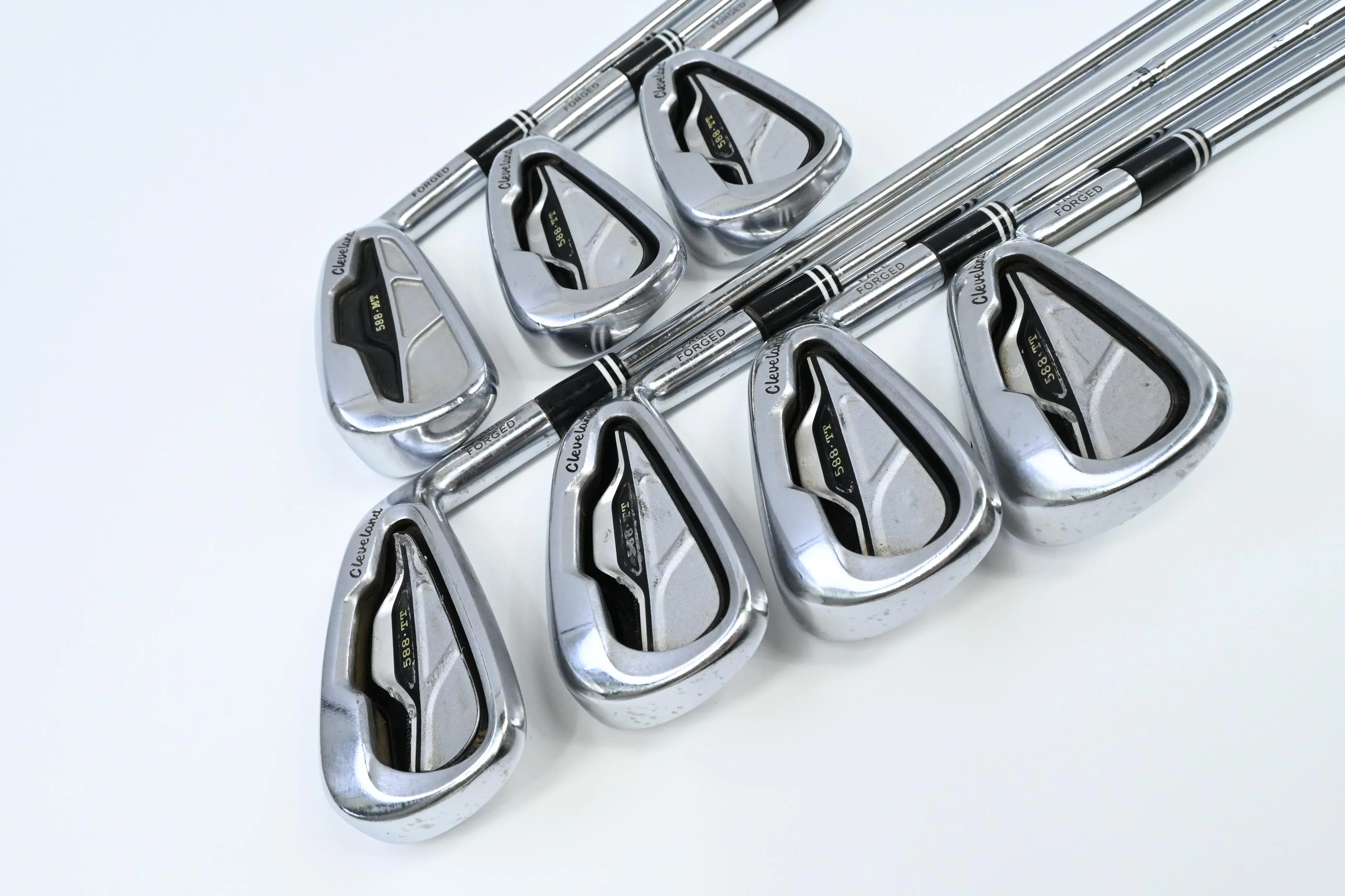 Cleveland 588 TT/MT Combo Irons / 4-PW / Stiff Flex Dynamic Gold S300 Shaft - Image 2