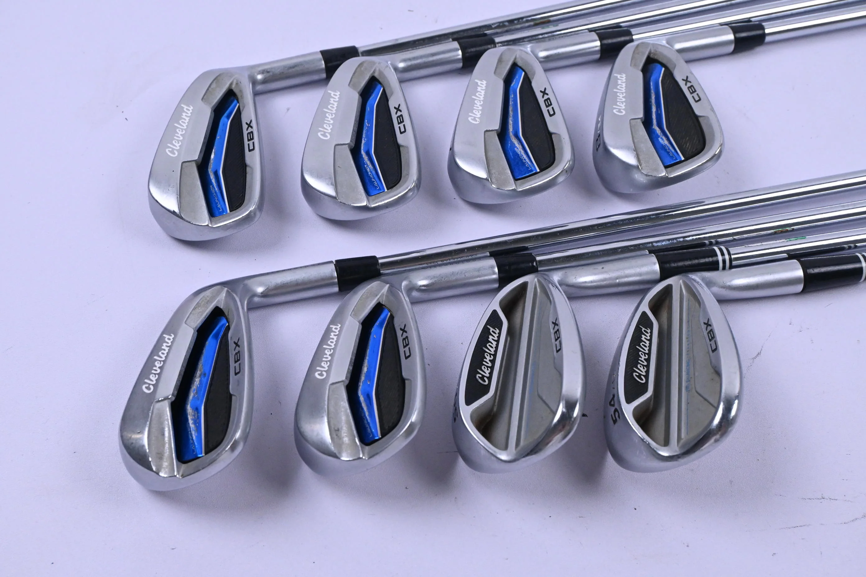 Cleveland CBX Irons / 5-PW+GW+SW / Regular Flex Dynamic Gold DST 98 R300 Shafts - Image 2