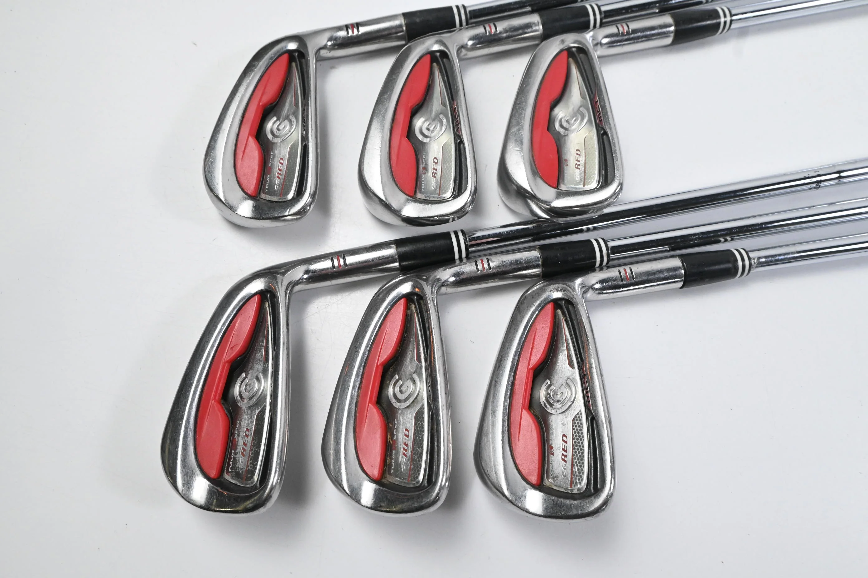 Cleveland CG Red Irons / 4-9i / Stiff Flex Dynamic Gold S300 Shafts - Image 2