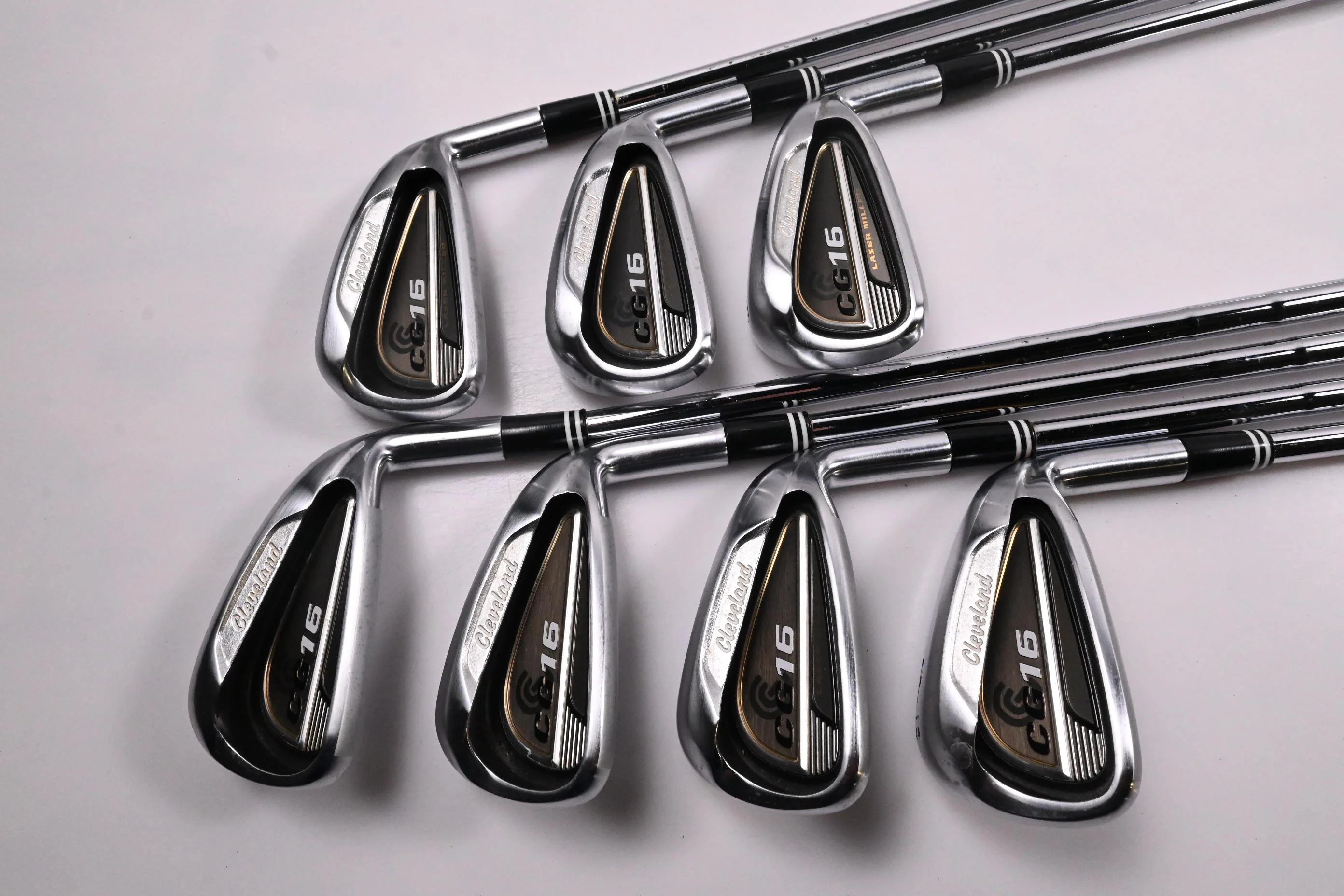 Cleveland CG16 Chrome Irons / 4-PW / Stiff Flex Cleveland Traction 85 Shafts - Image 2
