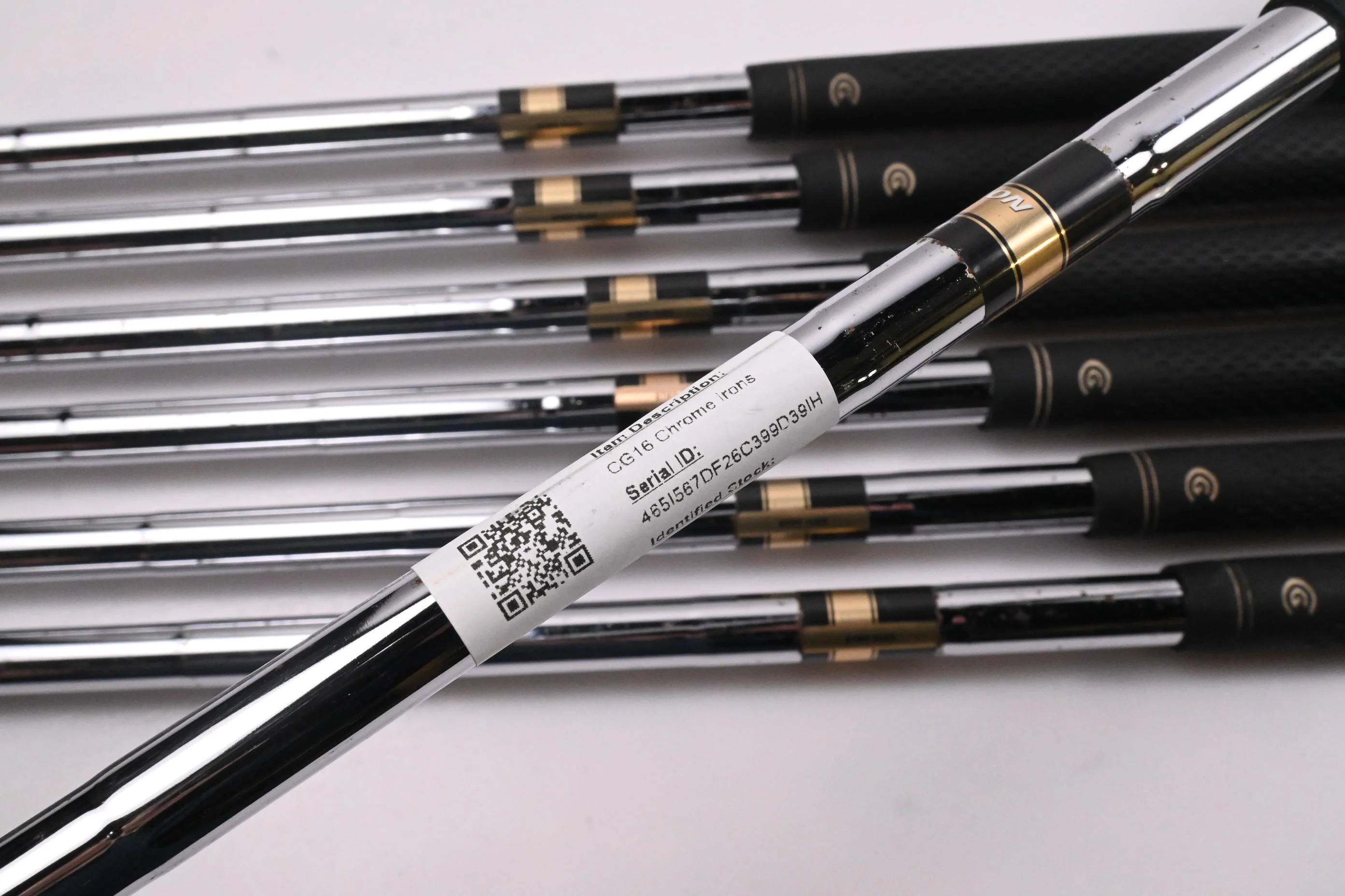 Cleveland CG16 Chrome Irons / 4-PW / Stiff Flex Cleveland Traction 85 Shafts - Image 6