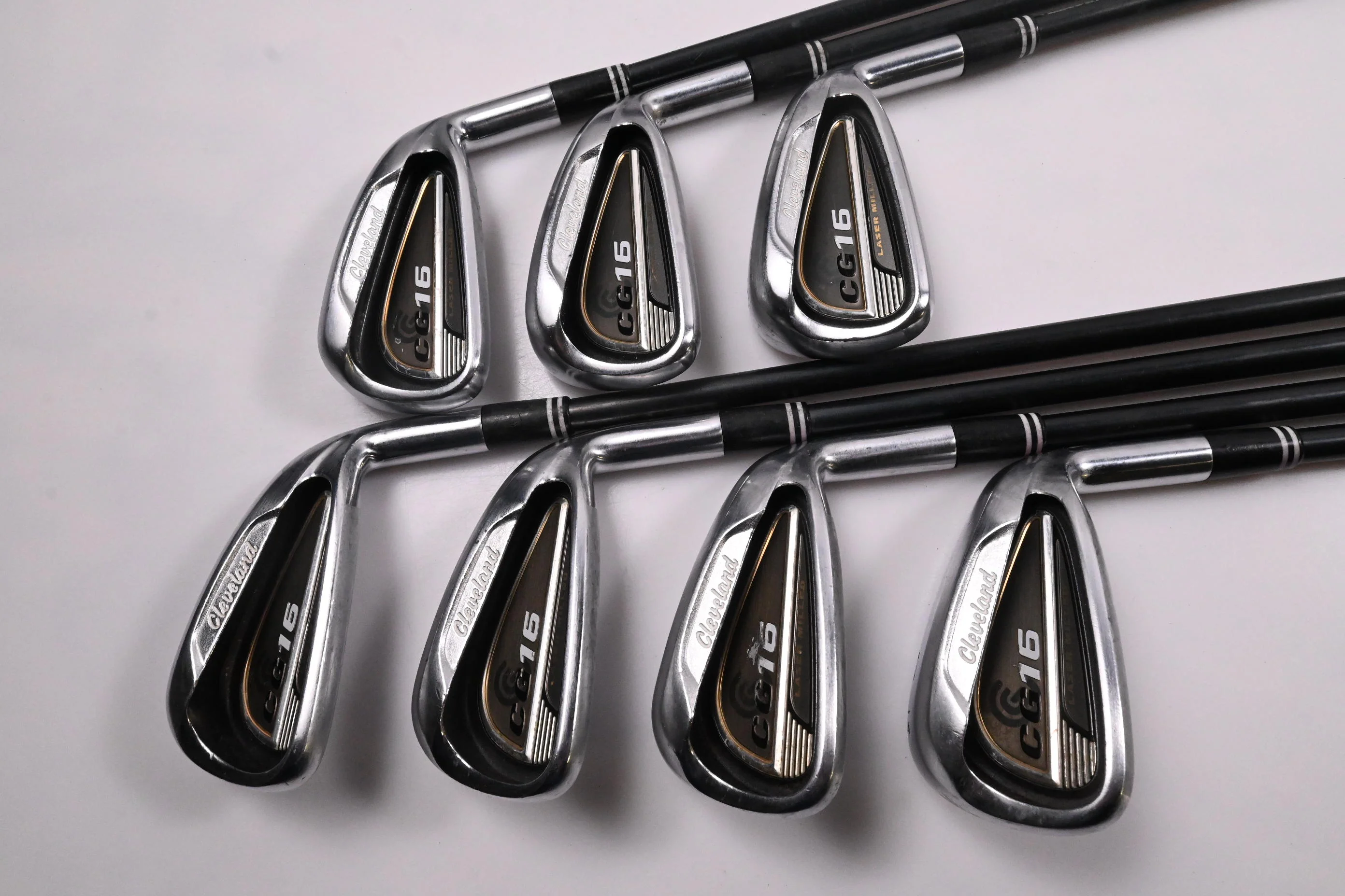 Cleveland CG16 Chrome Irons / 4-PW / Regular Flex ActionLite 55 Shafts - Image 2