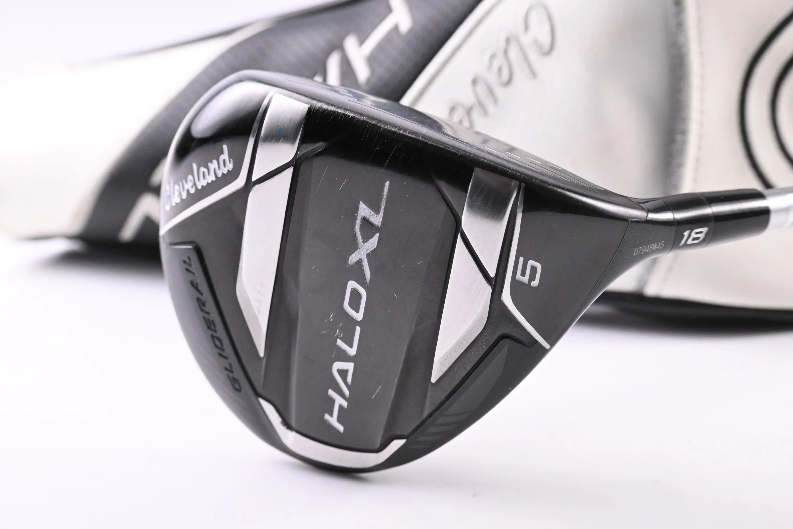 Cleveland Halo XL #5 Wood / 18 Degree / Senior Flex Aldila Ascent PL 40 Shaft - Image 2