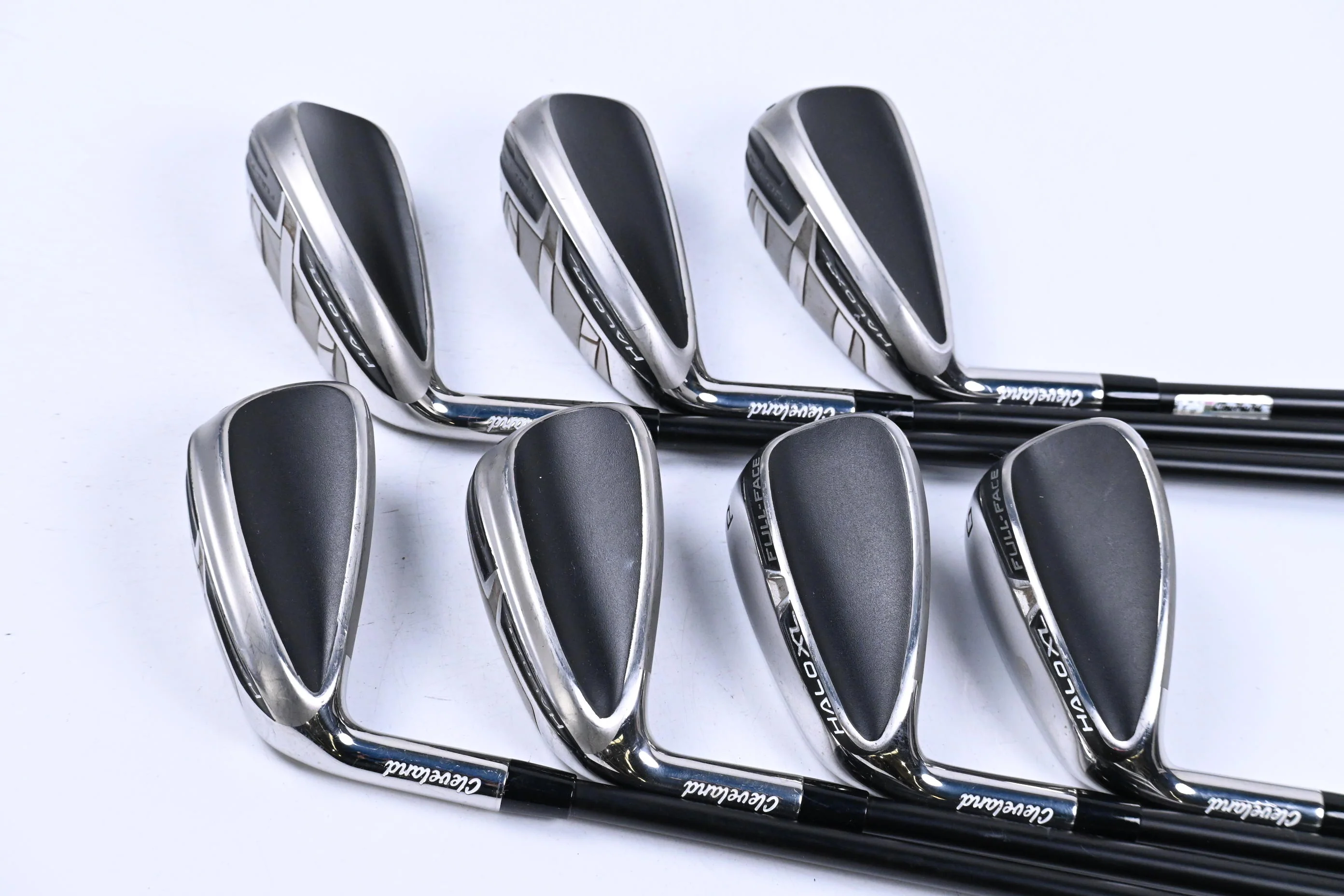 Left Hand Cleveland Halo XL Full Face Irons / 5-PW+GW / Regular Flex Helium - Image 2