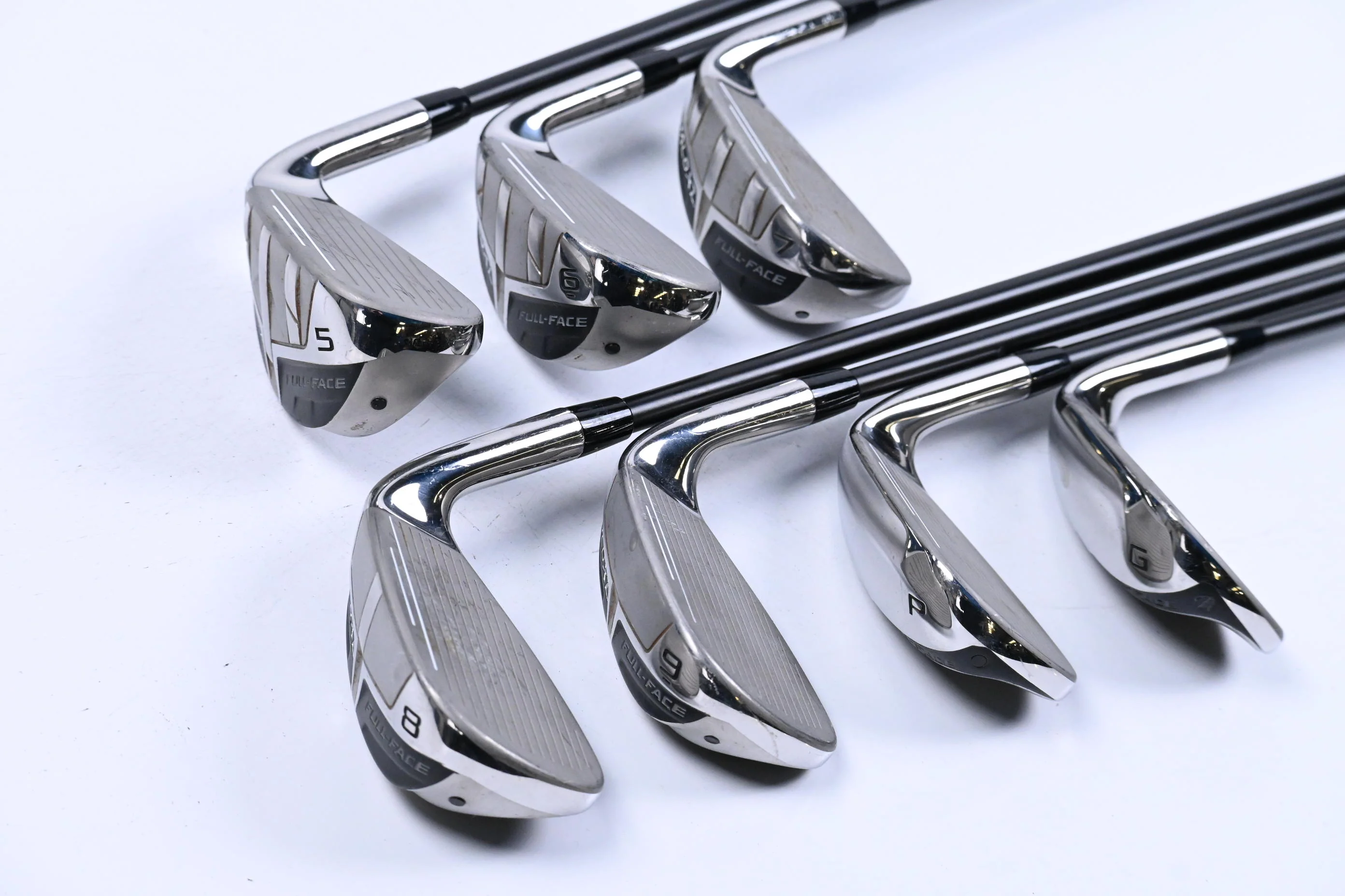 Left Hand Cleveland Halo XL Full Face Irons / 5-PW+GW / Regular Flex Helium - Image 4