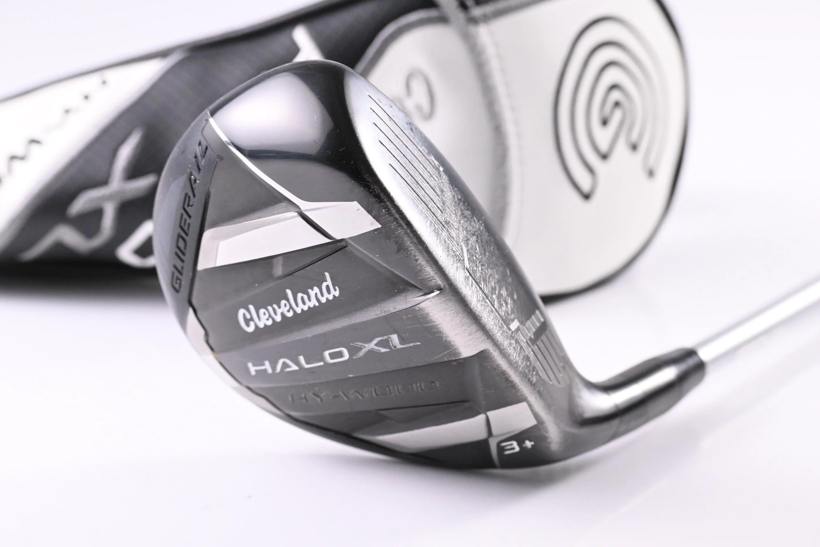 Cleveland Halo XL Hy-Wood #3+ Hybrid / 17 Degree / Stiff Flex Ascent PL 40 Shaft