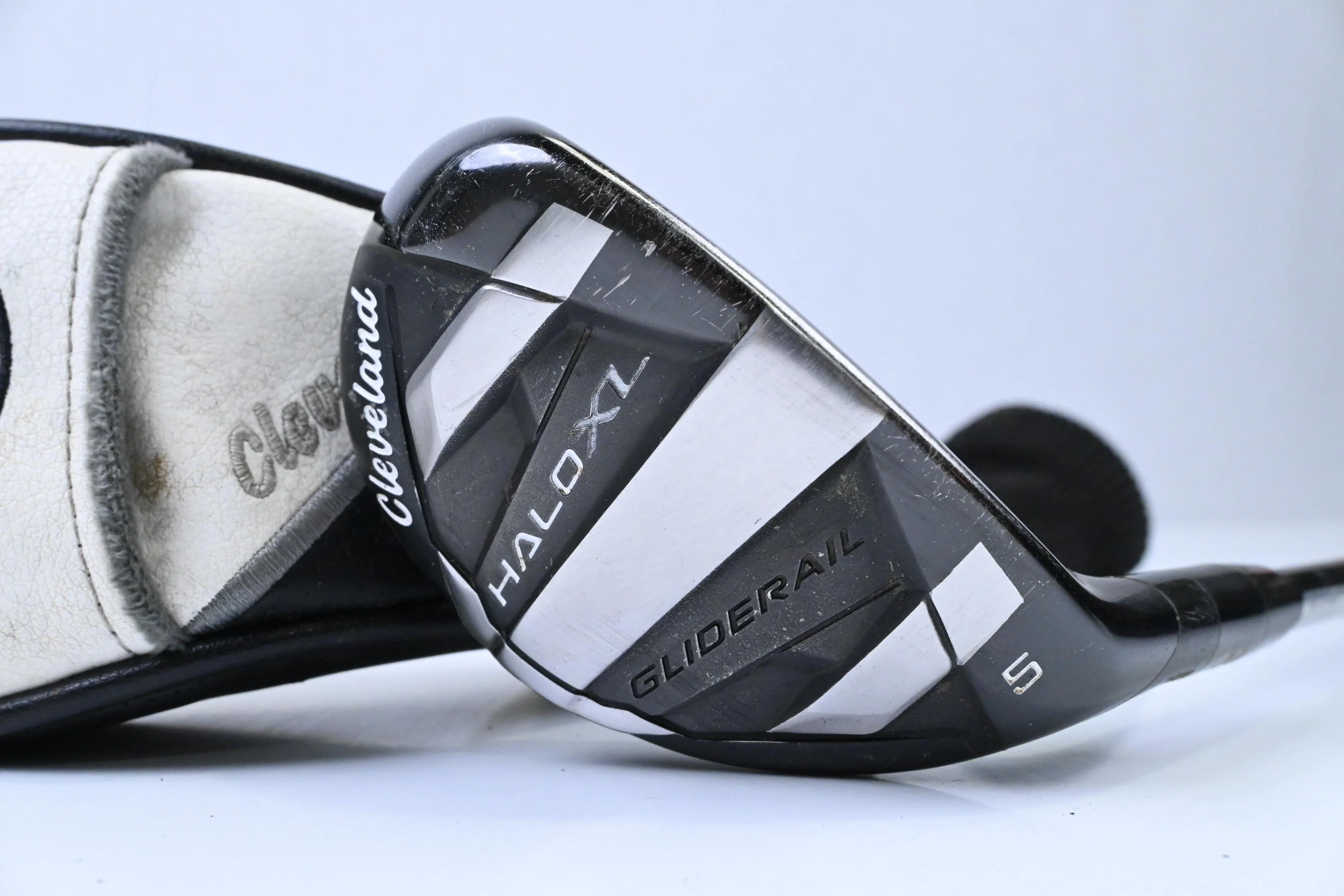 Cleveland Halo XL #5 Hybrid / 24 Degree / Regular Flex Tensei AV Raw Blue 65