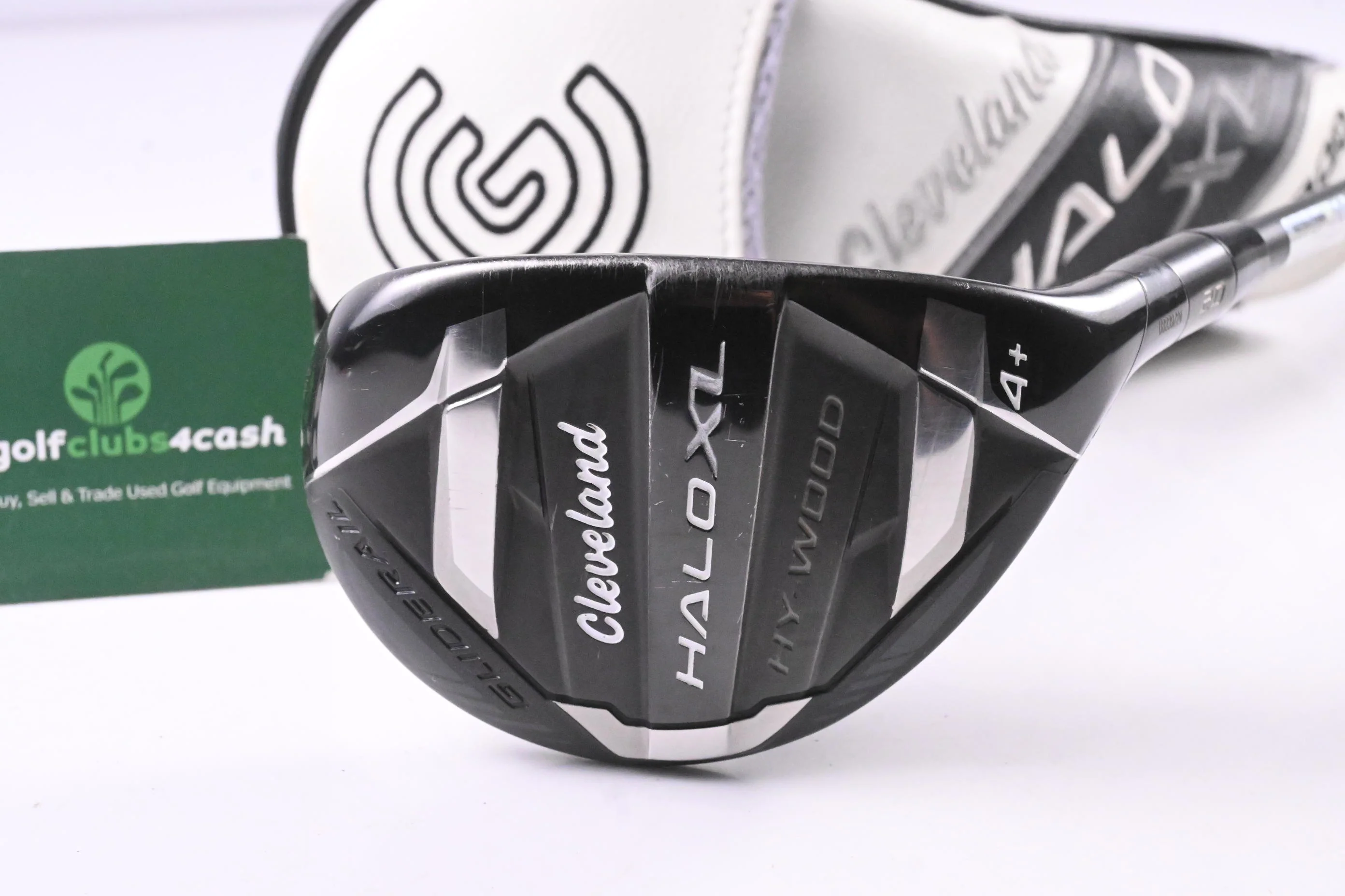 Cleveland Halo XL Hy-Wood #4+ Hybrid / 20 Degree / X-Flex Hzrdus Red 62 Shaft - Image 2