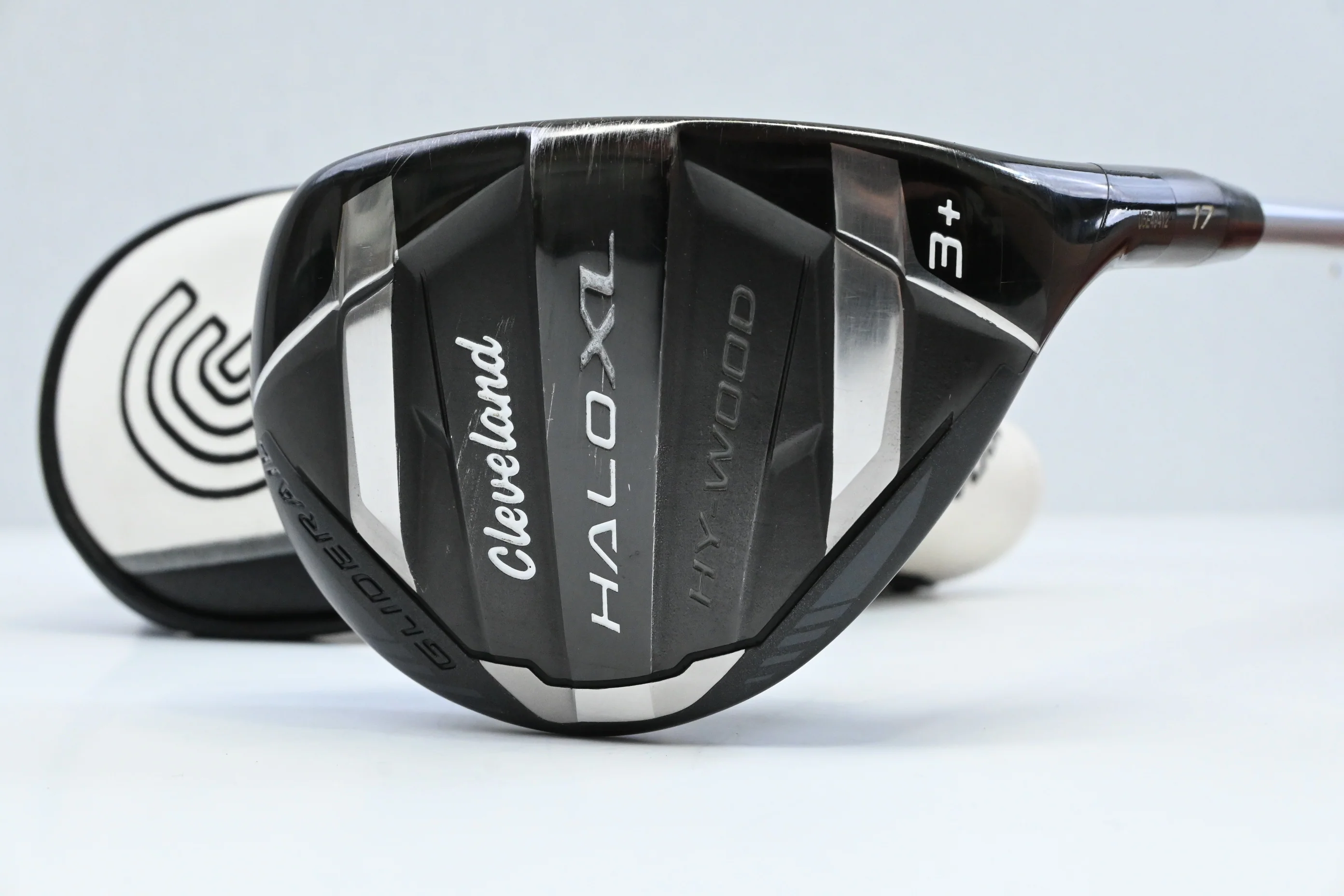 Cleveland Halo XL Hy-Wood #3 Hybrid / 17 Degree / Regular Flex Aldila Ascent 40 - Image 2