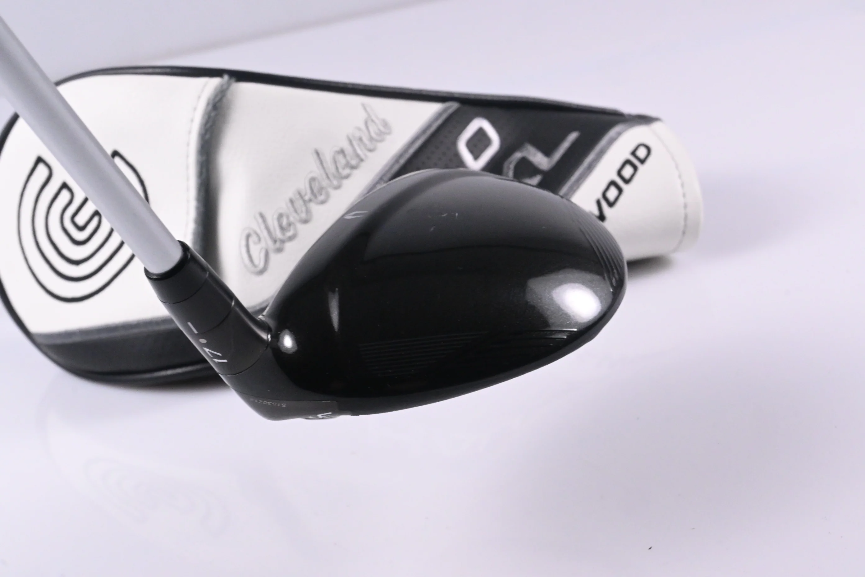 Cleveland Halo XL Hy-Wood #3+ Hybrid / 17 Degree / Stiff Flex Aldila Ascent 40 - Image 5