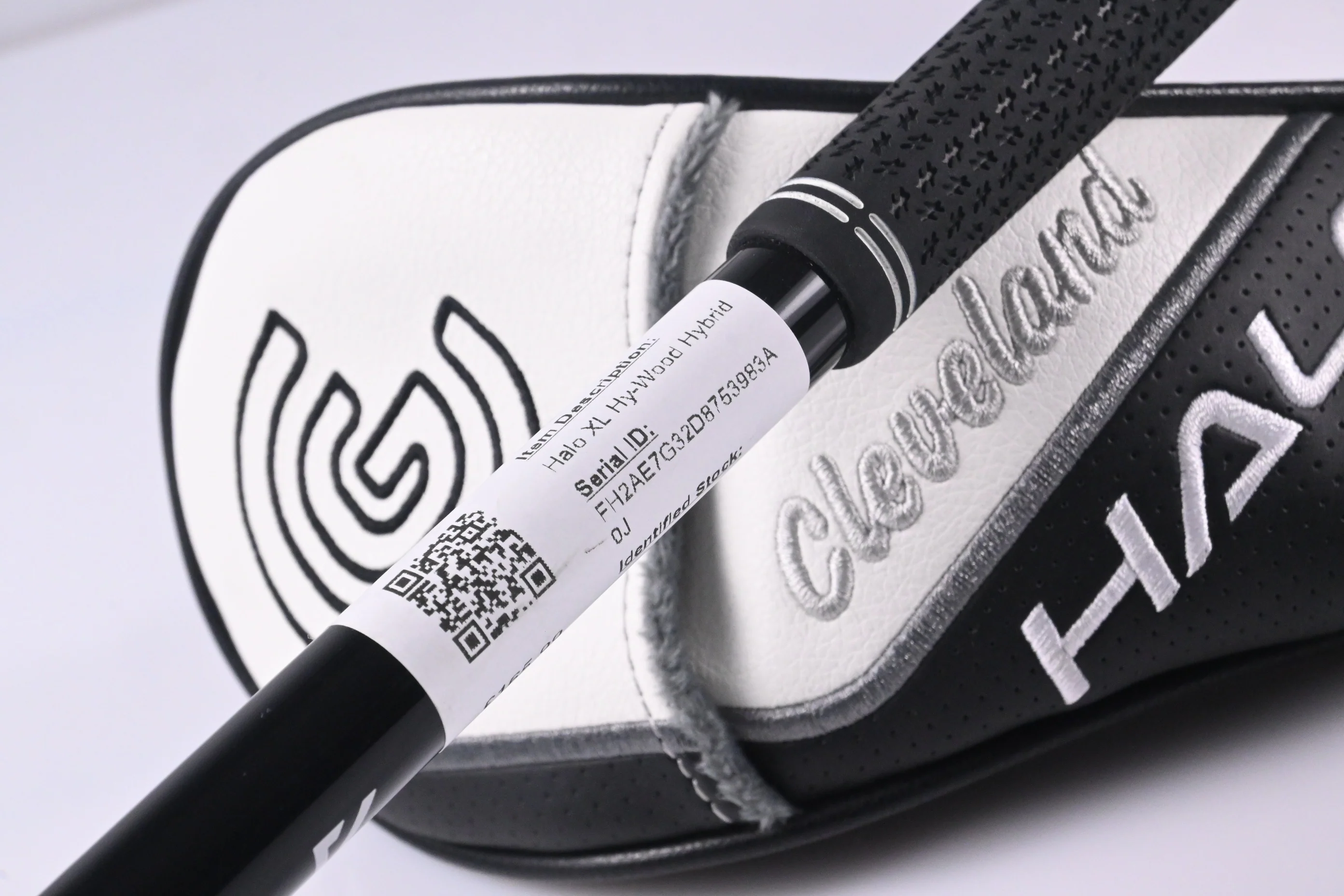 Cleveland Halo XL Hy-Wood #3+ Hybrid / 17 Degree / Stiff Flex Aldila Ascent 40 - Image 7