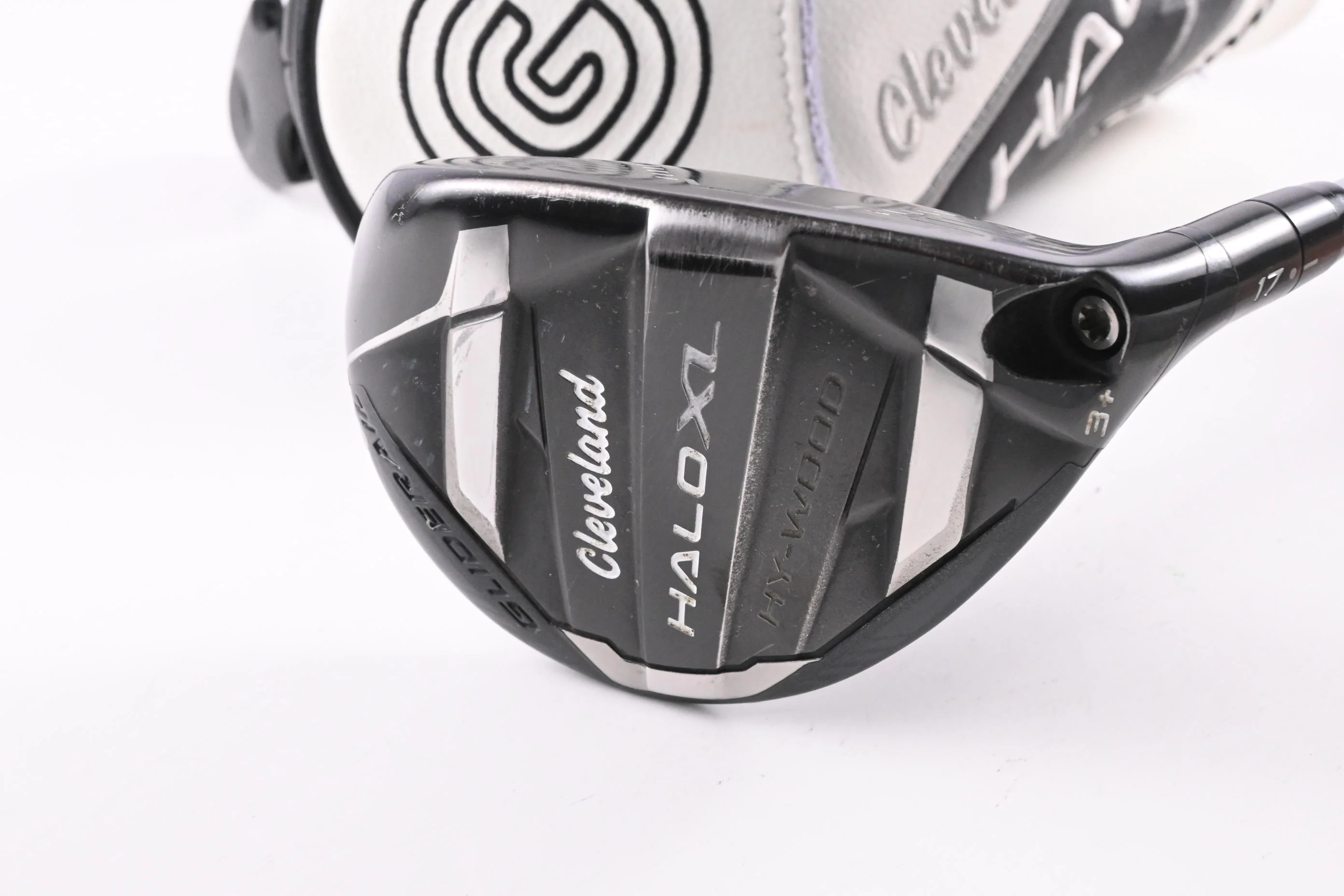 Cleveland Halo XL Hy-Wood #3+ Hybrid / 17 Degree / Stiff Flex Aldila Ascent PL - Image 2