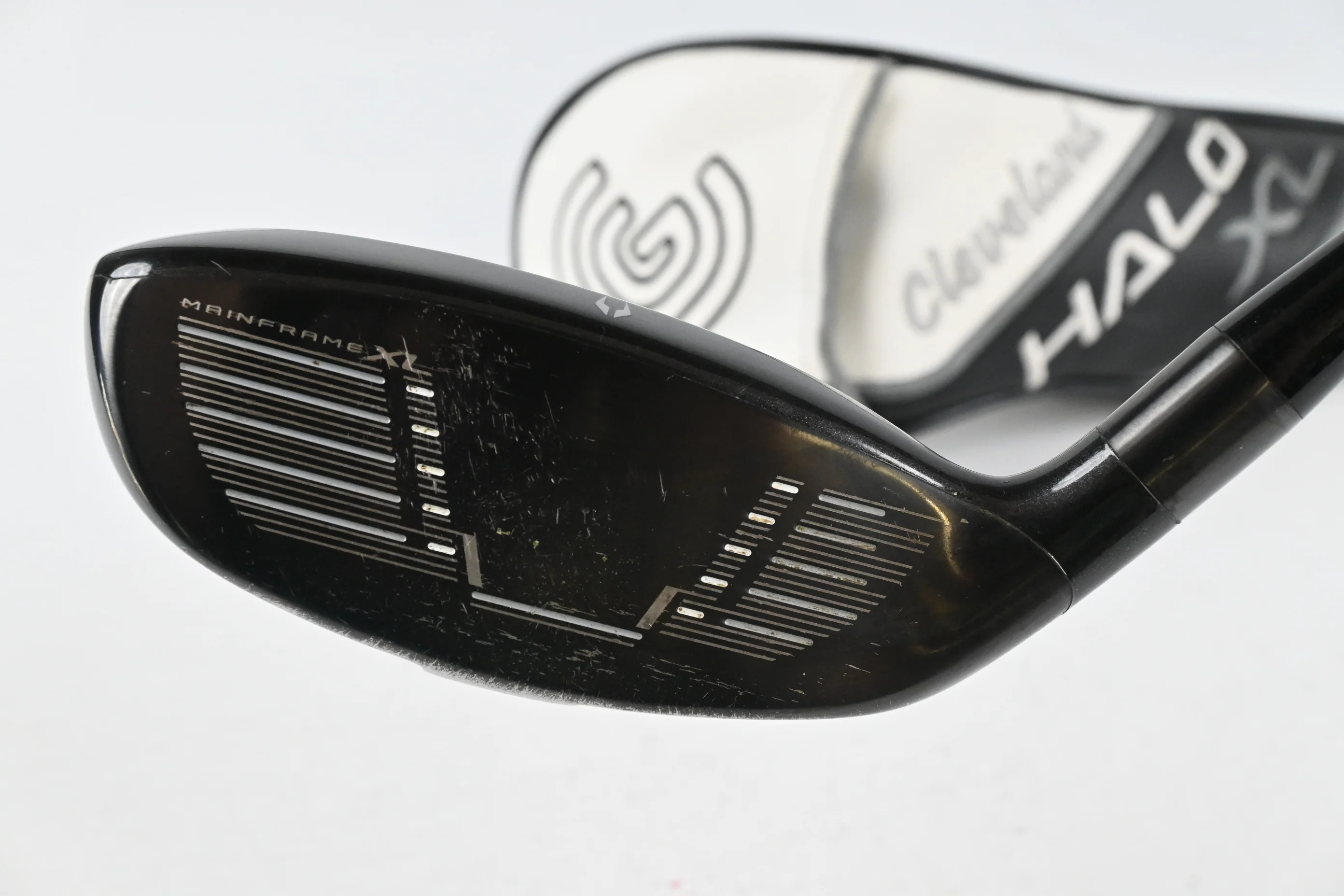 Cleveland Halo XL Hy-Wood #3+ Hybrid / 17 Degree / Stiff Flex Aldila Ascent 40 - Image 4