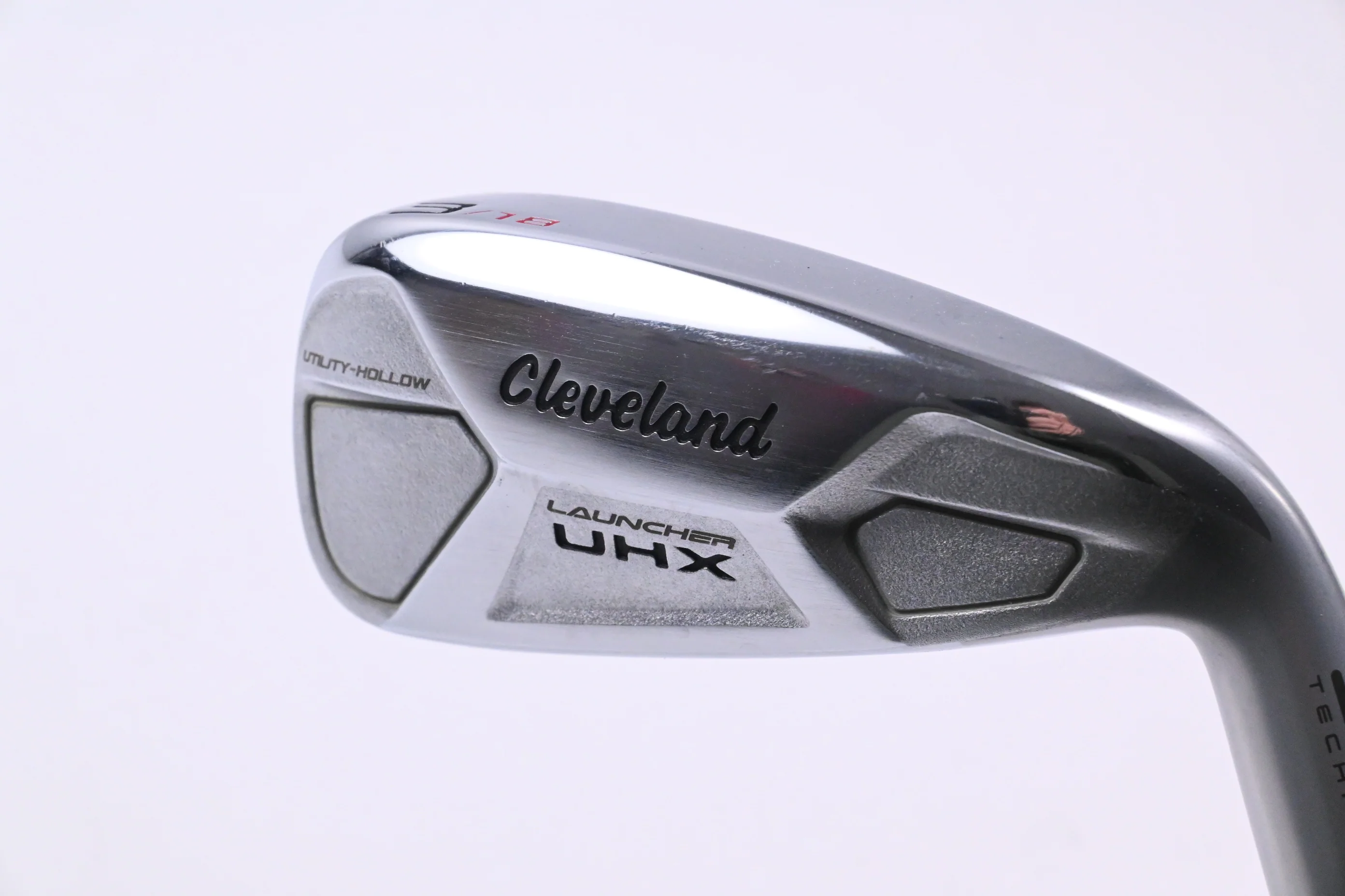 Cleveland Launcher UHX Utility #3 Iron / 18 Degree / Stiff Flex Steel Shaft