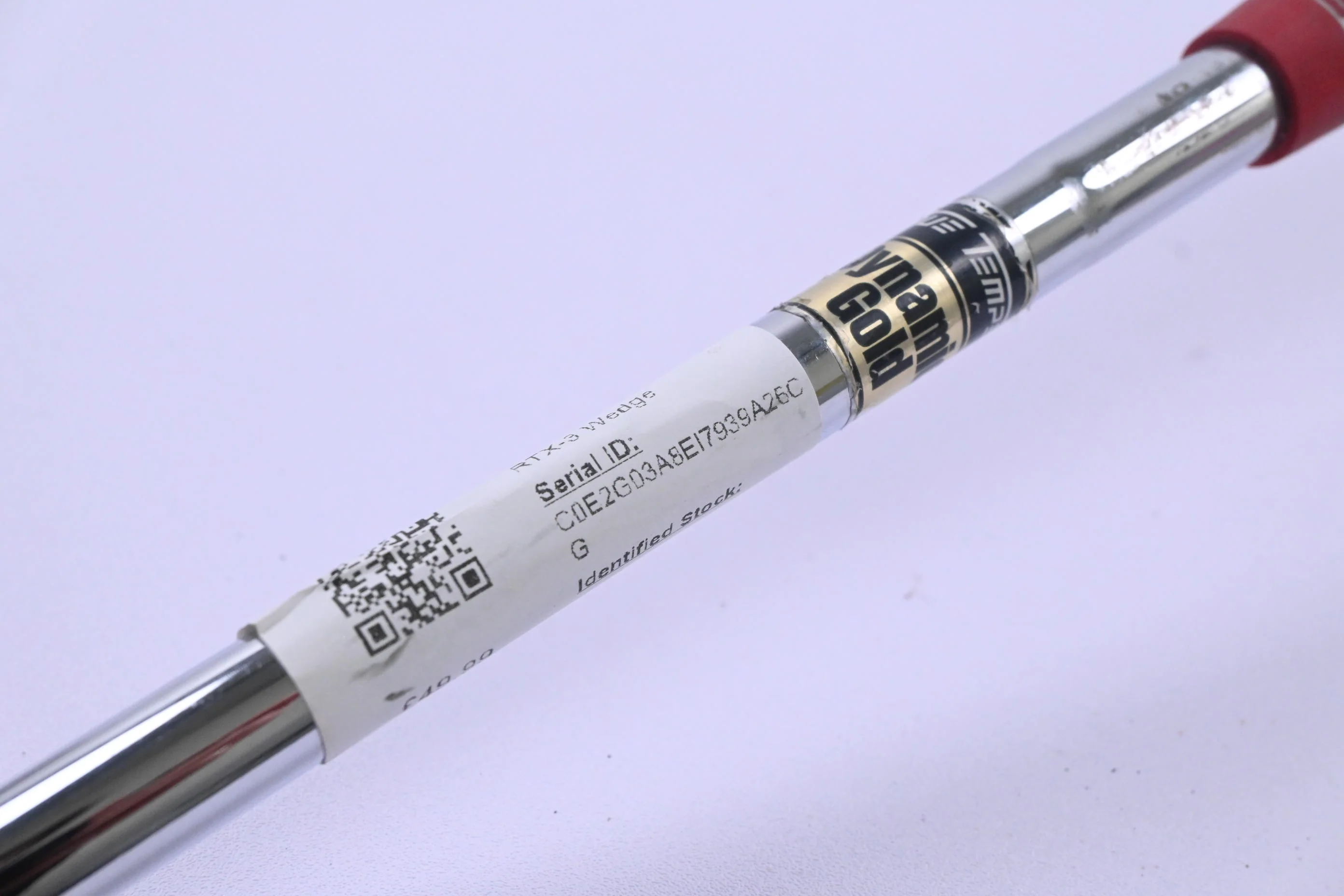 Cleveland RTX-3 Gap Wedge / 52 Degree / Wedge Flex Dynamic Gold Shaft - Image 5
