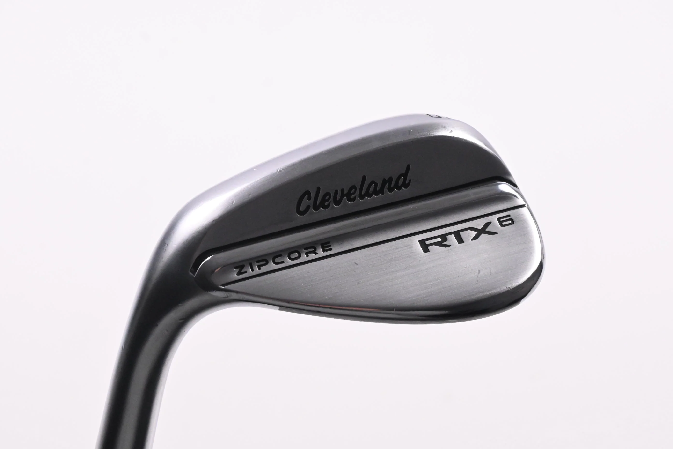 Left Hand Cleveland RTX 6 Zipcore Gap Wedge / 52 Degree / Wedge Flex Shaft