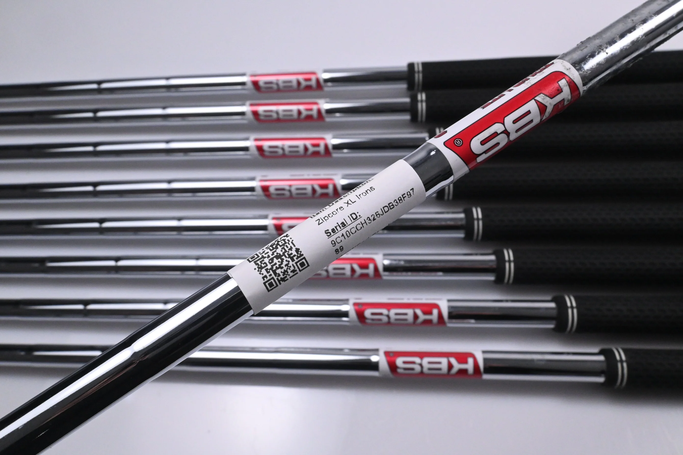 Cleveland Zipcore XL Irons / 4-PW+GW+SW / Regular Flex KBS Tour Lite Shafts - Image 6