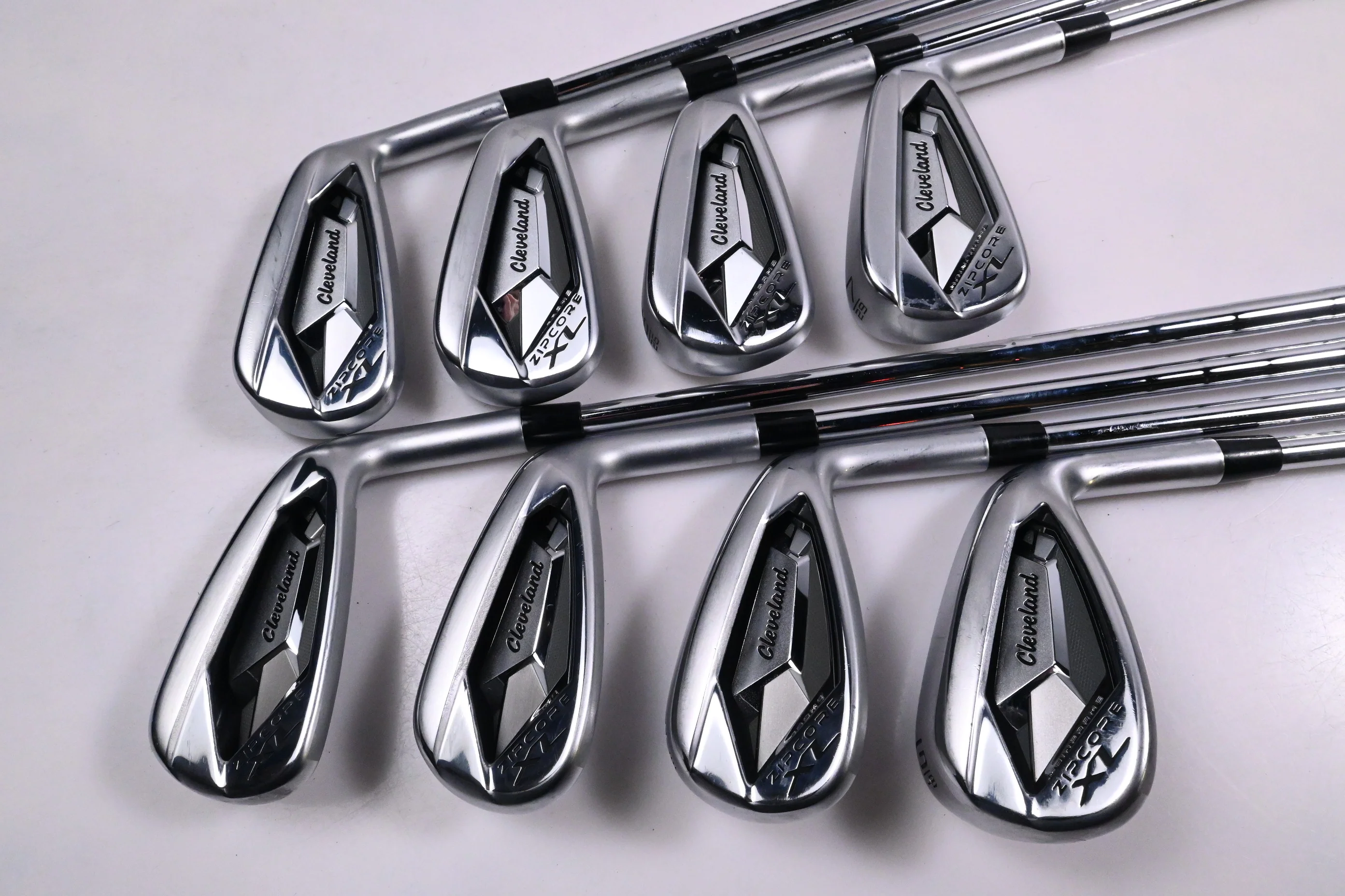 Cleveland Zipcore XL Irons / 4-PW+GW / Stiff Flex KBS Tour Lite Shafts - Image 2